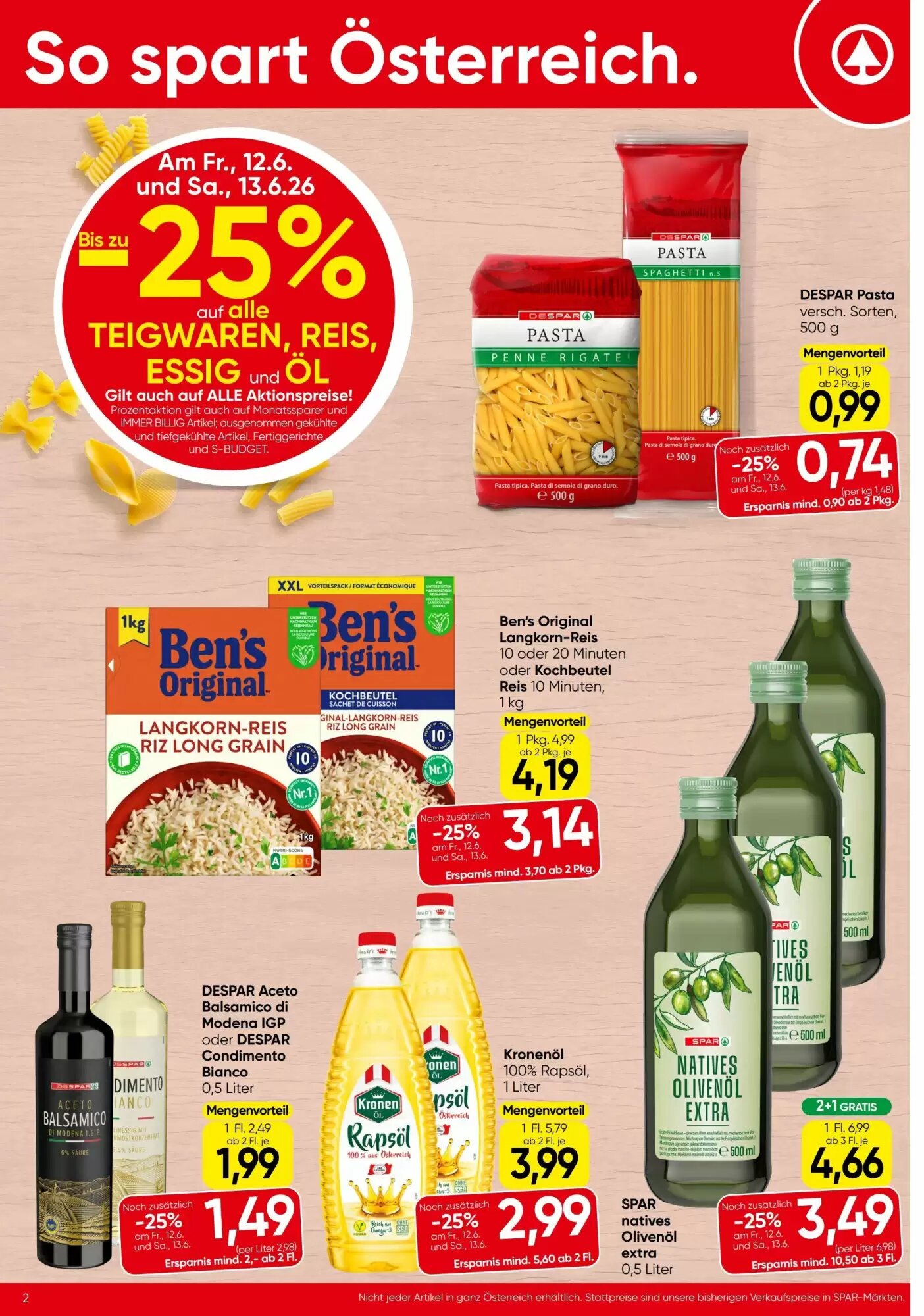 Spar Flugblatt (ab 11.06.2026) - Angebote und Prospekt - Seite 2