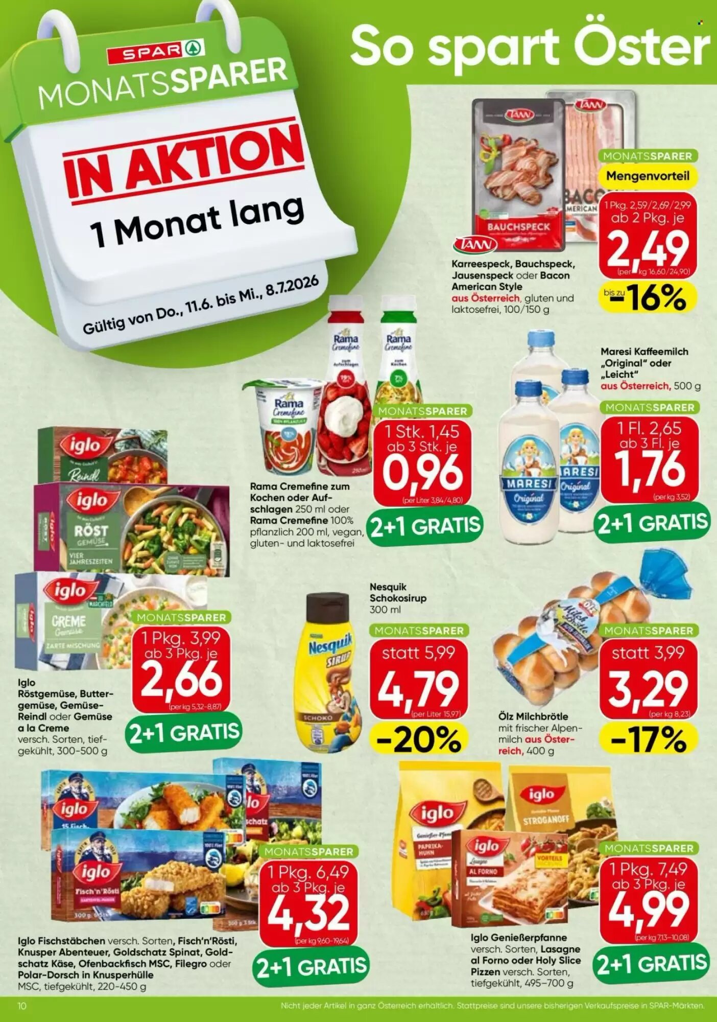 Eurospar Flugblatt (ab 11.06.2026) - Angebote und Prospekt - Seite 10