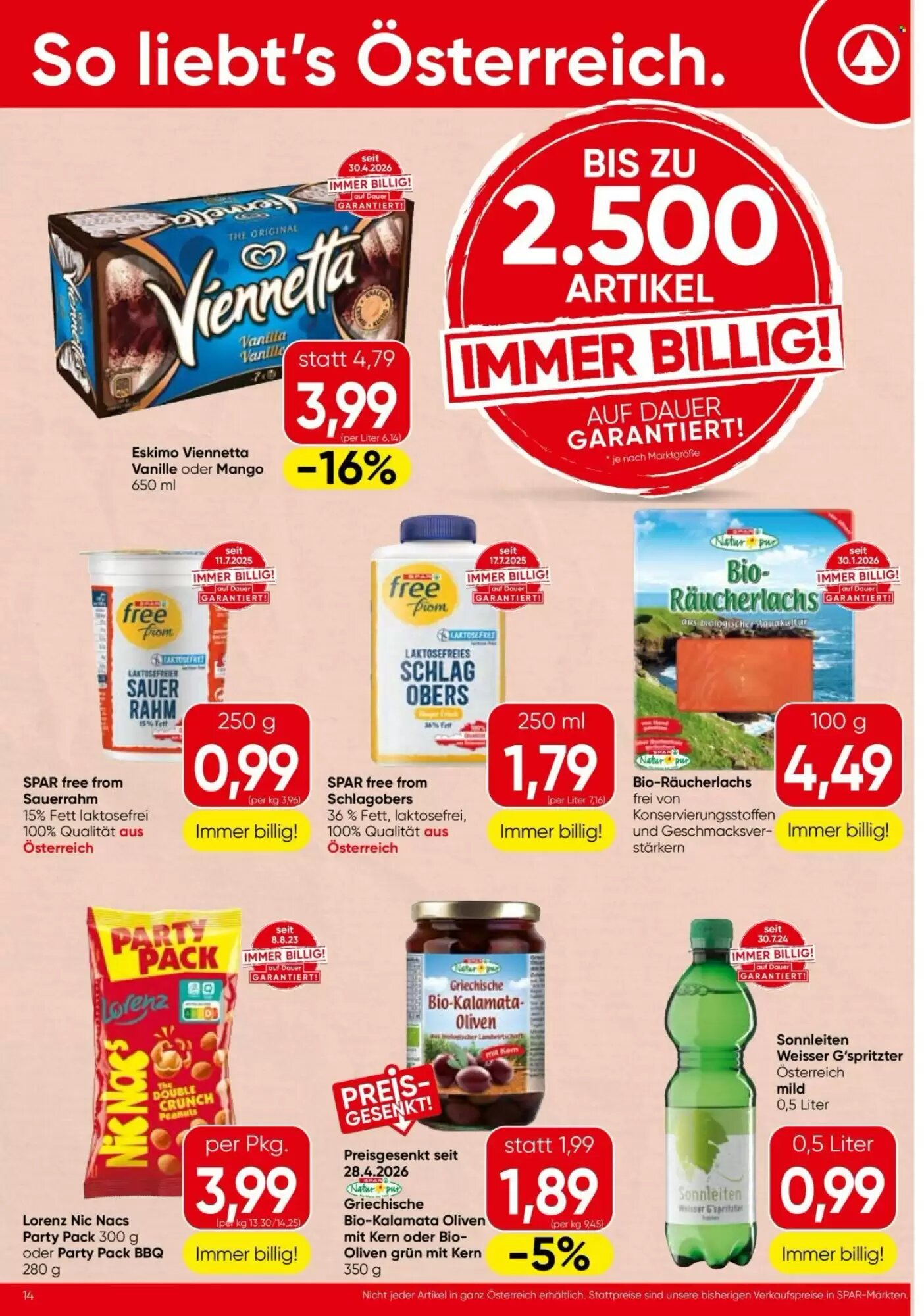 Eurospar Flugblatt (ab 11.06.2026) - Angebote und Prospekt - Seite 14