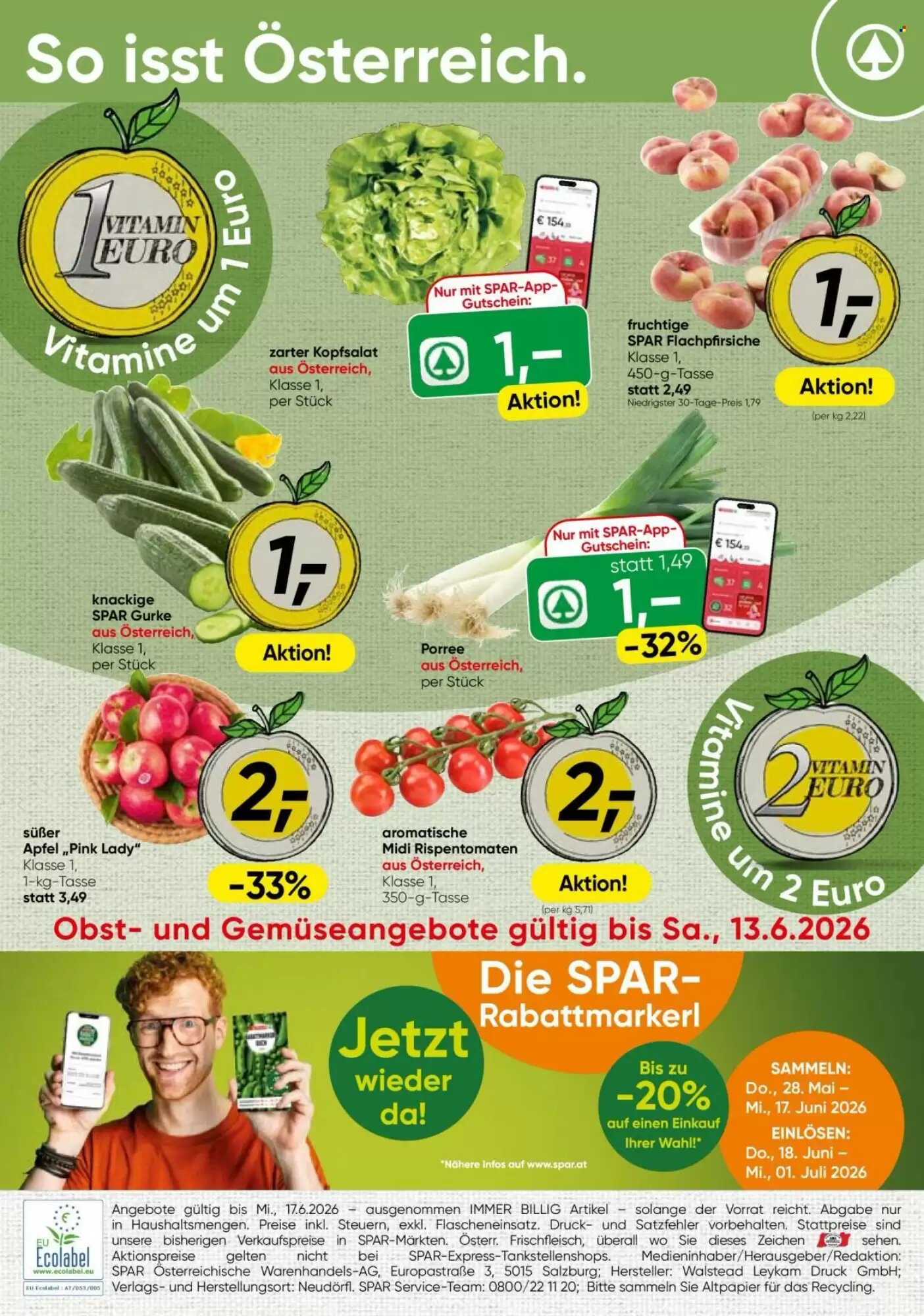 Eurospar Flugblatt (ab 11.06.2026) - Angebote und Prospekt - Seite 16