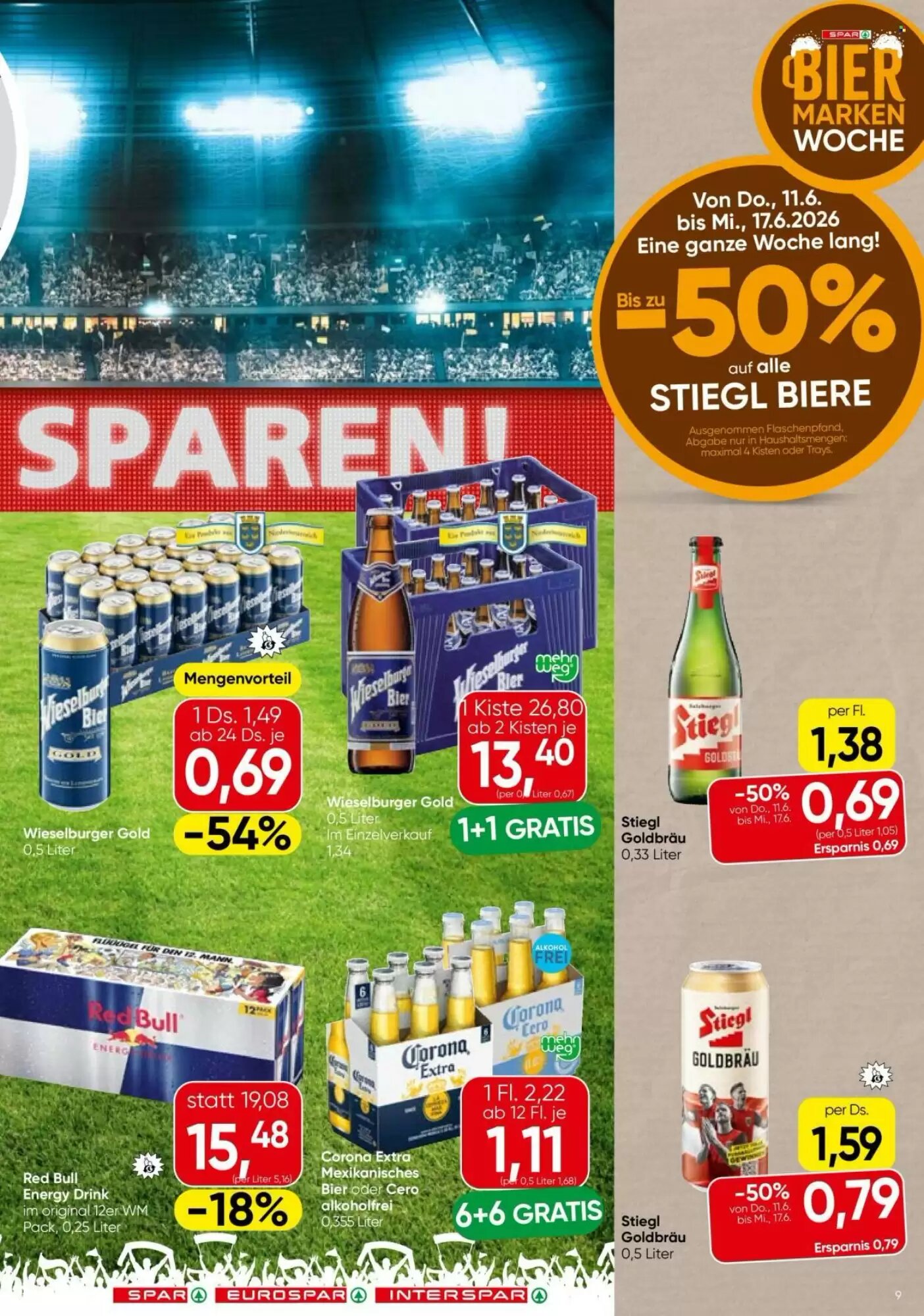 Eurospar Flugblatt (ab 11.06.2026) - Angebote und Prospekt - Seite 9