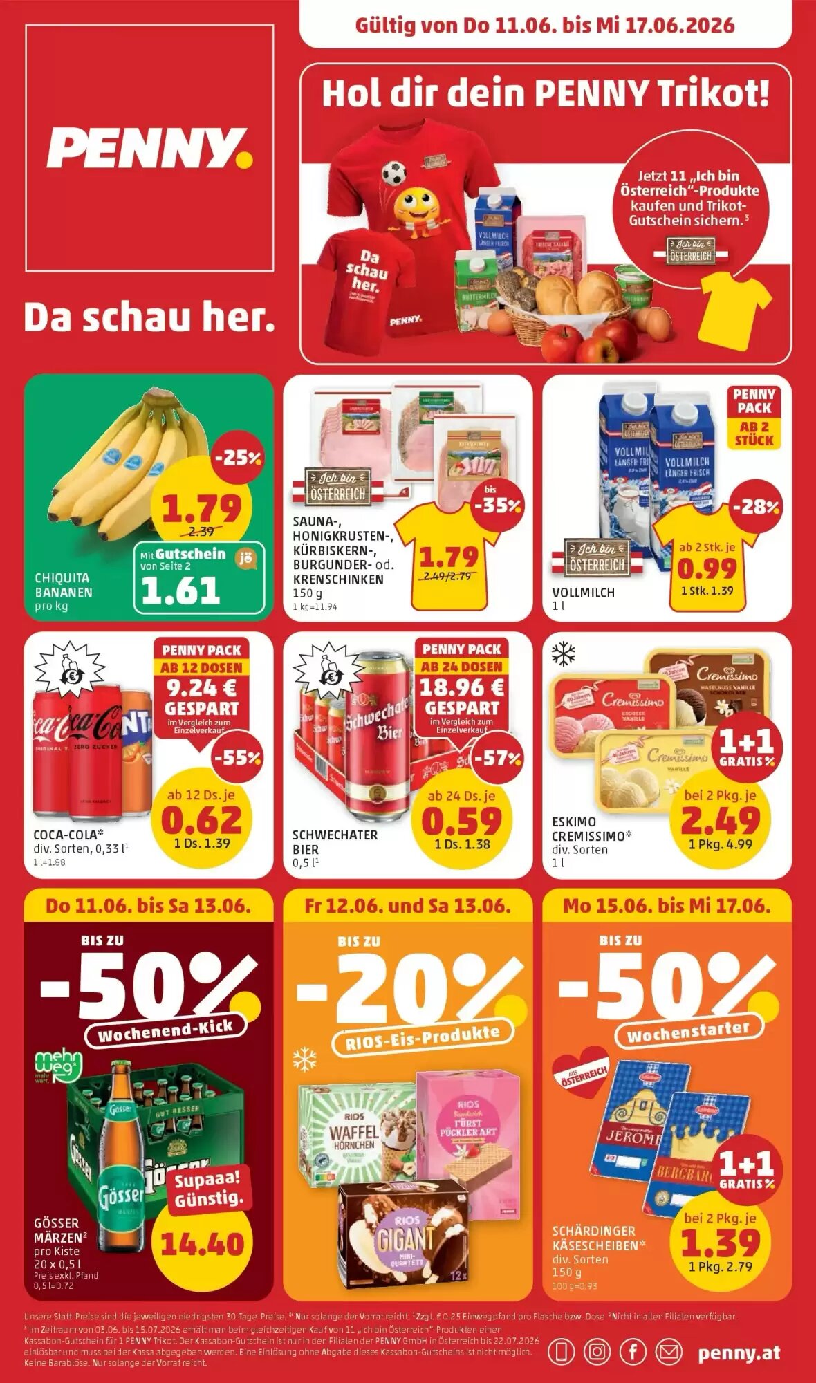 PENNY Flugblatt (ab 11.06.2026) - Angebote und Prospekt - Seite 1