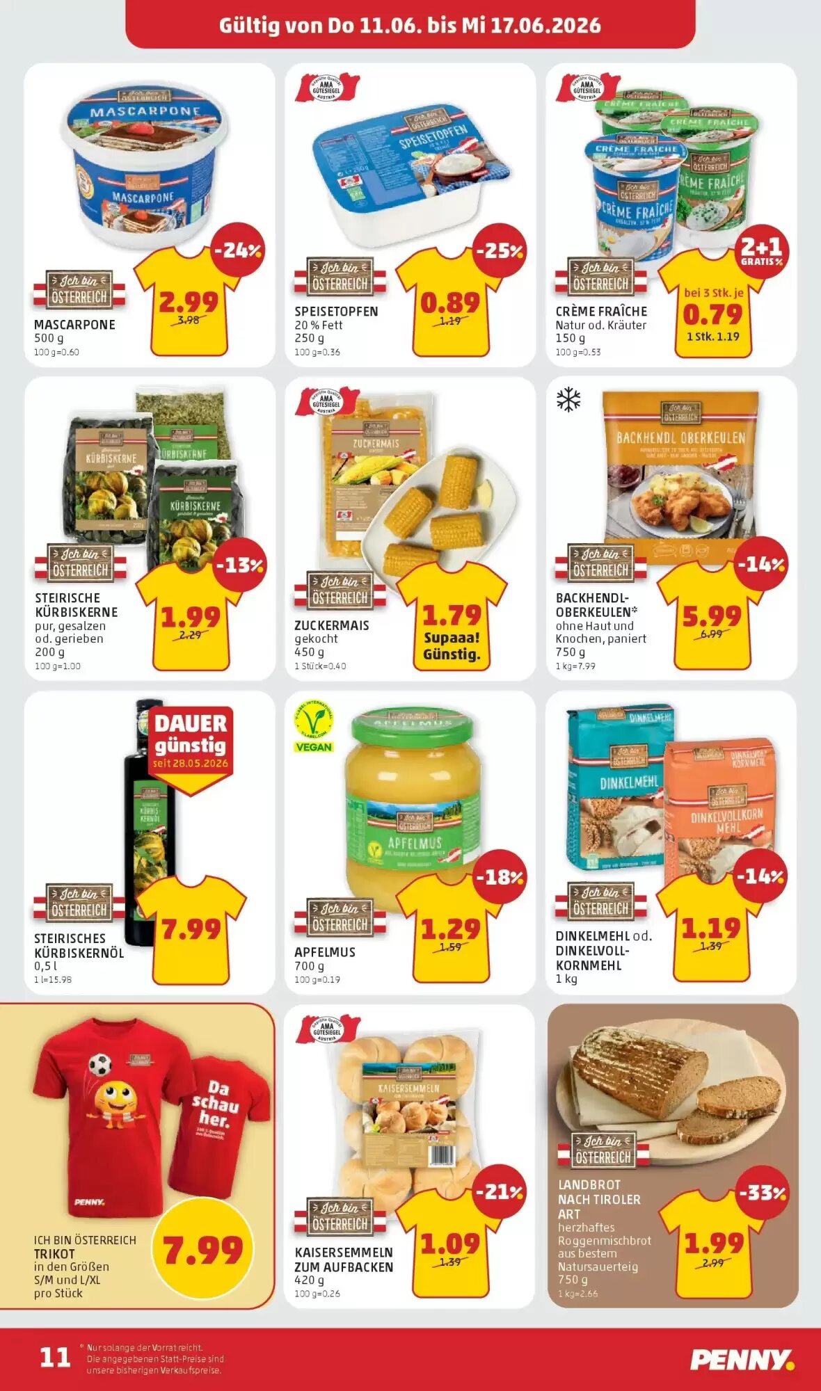 PENNY Flugblatt (ab 11.06.2026) - Angebote und Prospekt - Seite 11