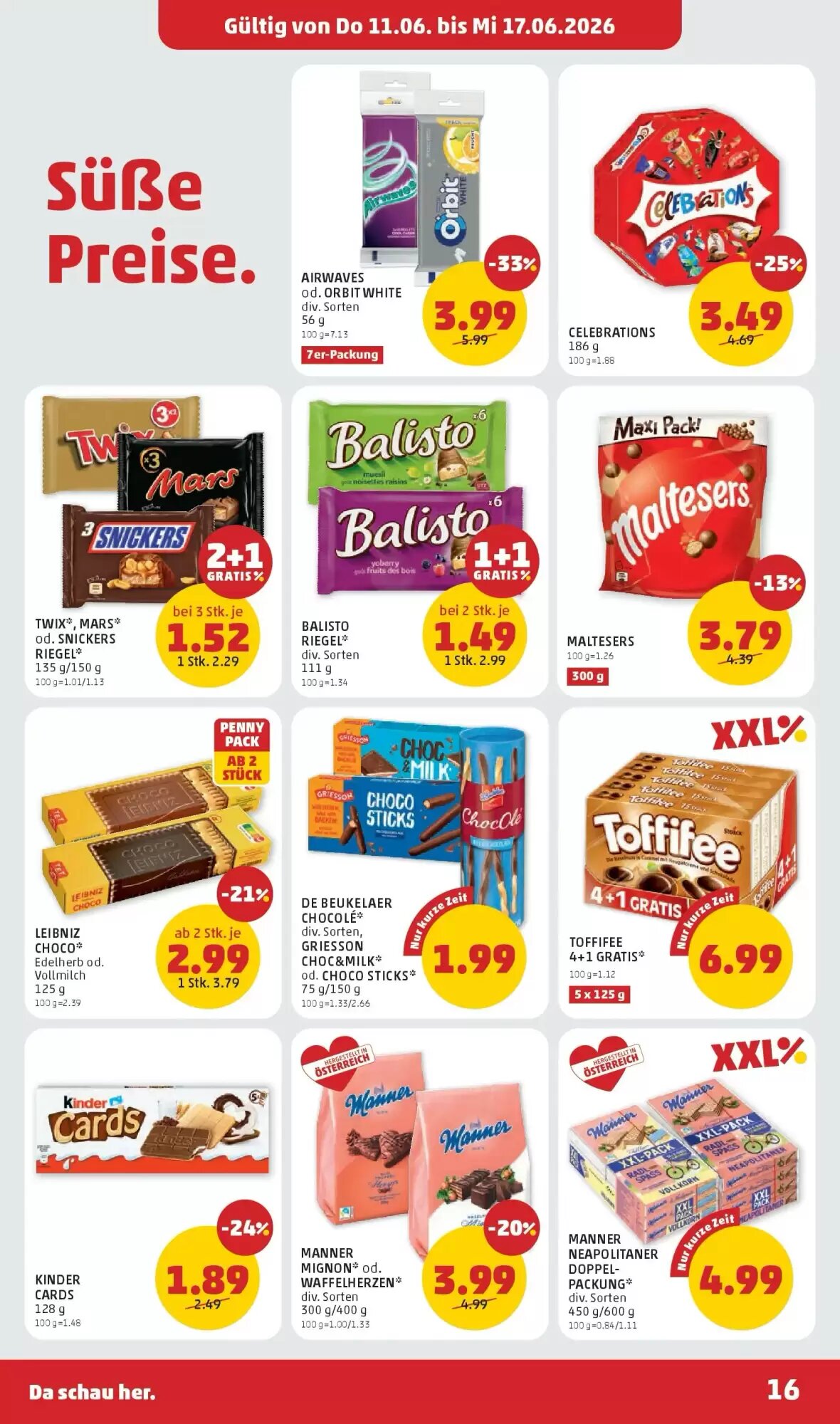 PENNY Flugblatt (ab 11.06.2026) - Angebote und Prospekt - Seite 16