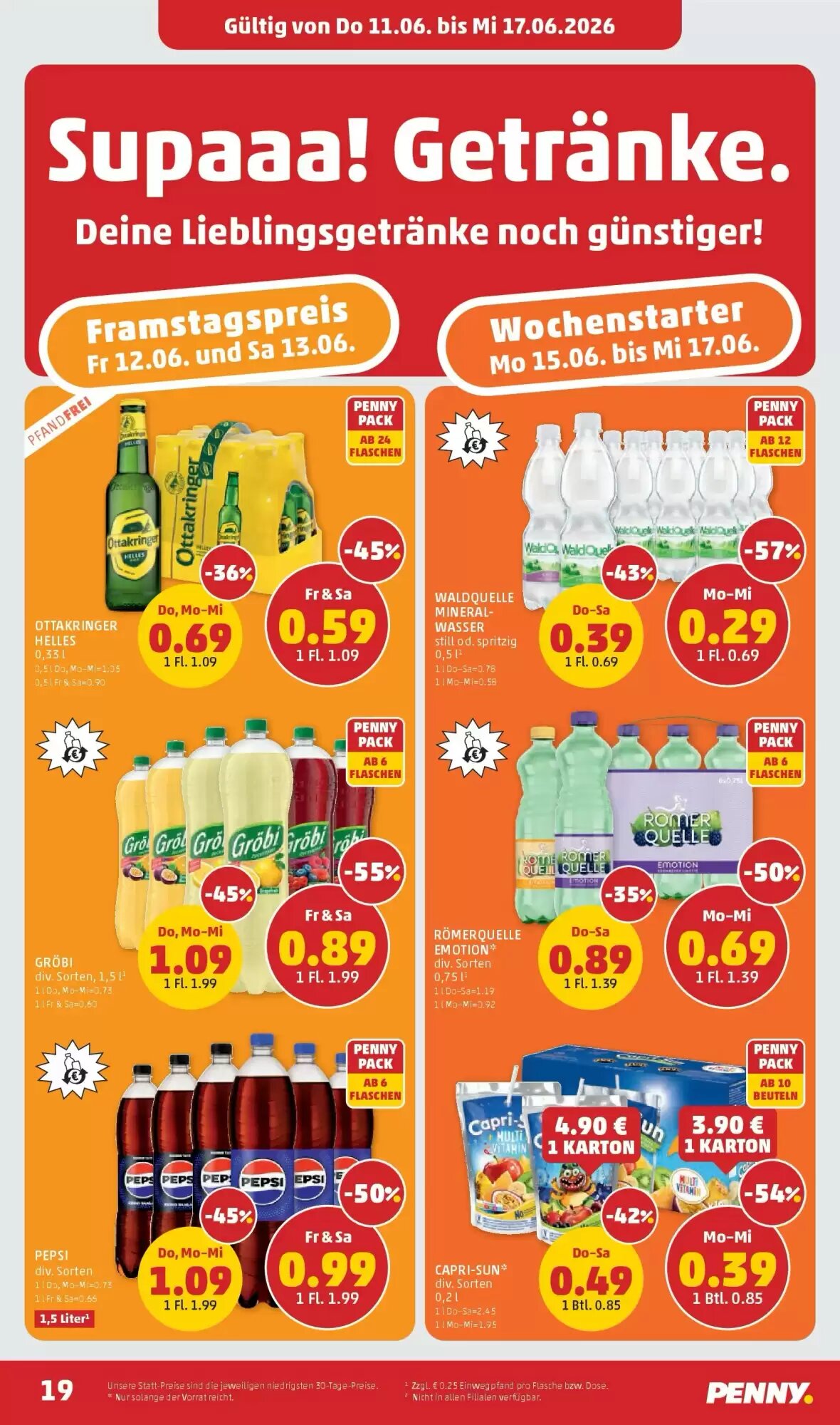 PENNY Flugblatt (ab 11.06.2026) - Angebote und Prospekt - Seite 19