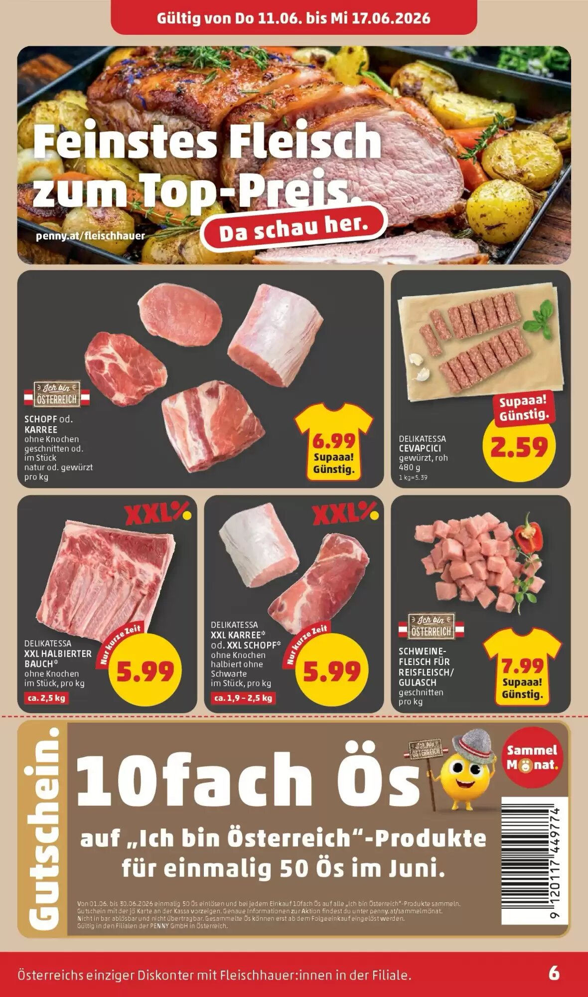PENNY Flugblatt (ab 11.06.2026) - Angebote und Prospekt - Seite 6