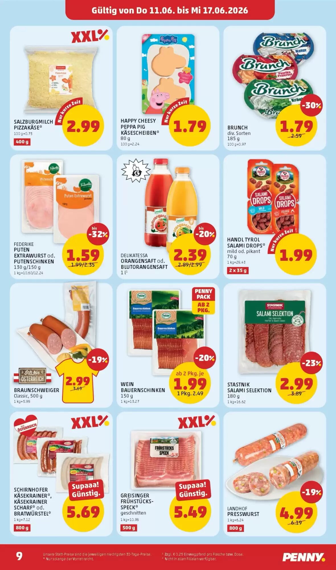 PENNY Flugblatt (ab 11.06.2026) - Angebote und Prospekt - Seite 9