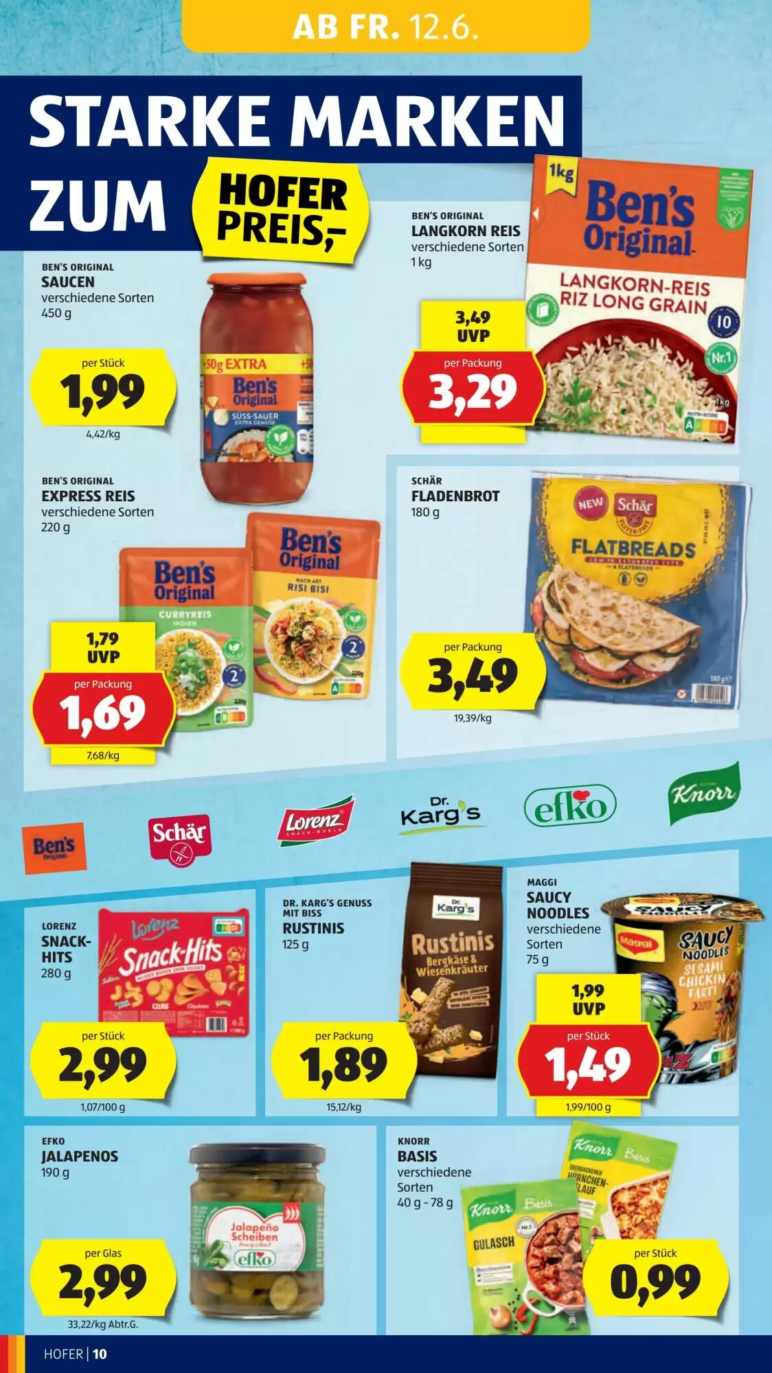 Hofer Flugblatt (ab 12.06.2026) - Angebote und Prospekt - Seite 12