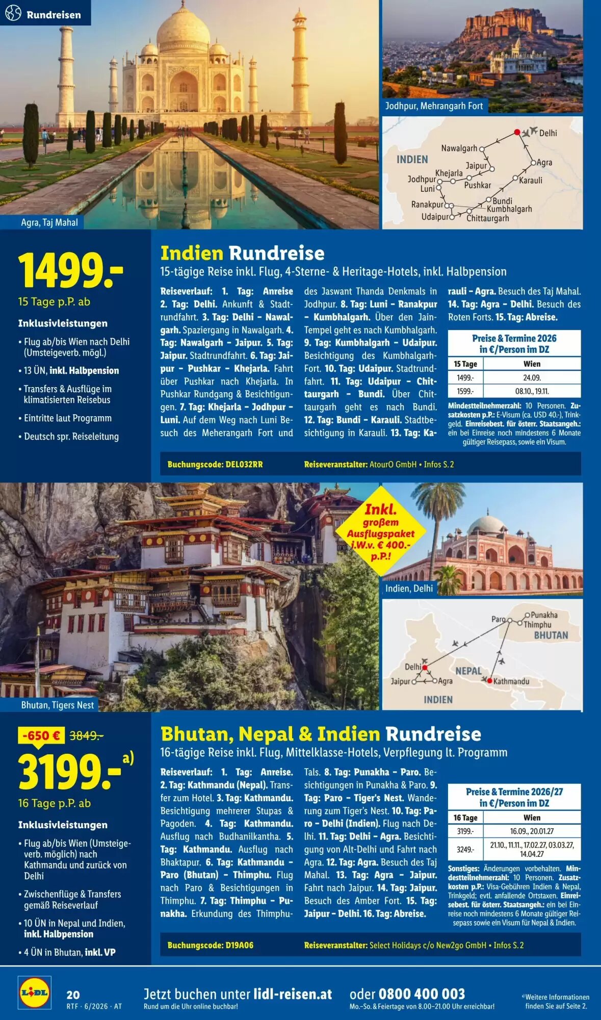 Lidl Reisen Flugblatt (ab 13.06.2026) - Angebote und Prospekt - Seite 20