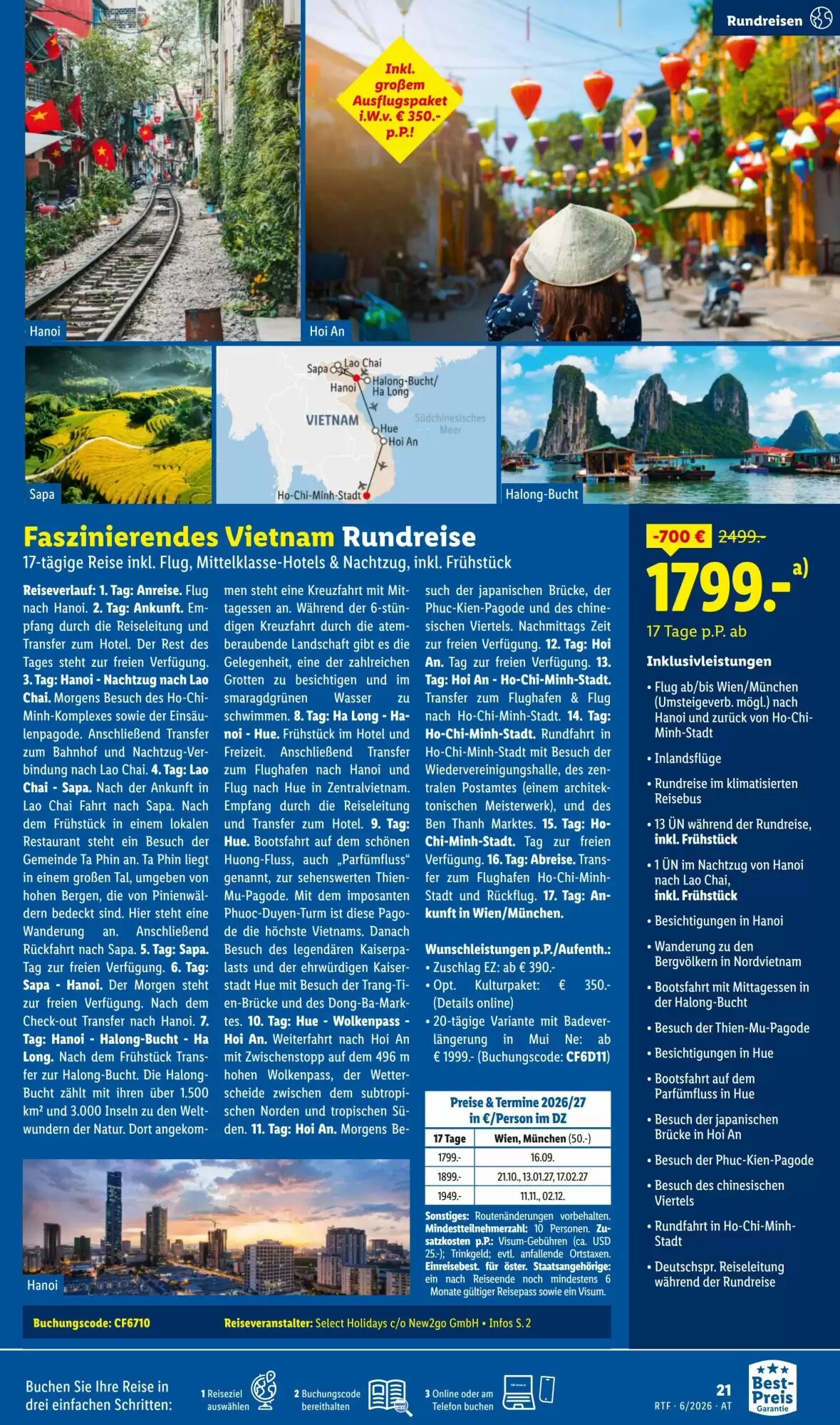 Lidl Reisen Flugblatt (ab 13.06.2026) - Angebote und Prospekt - Seite 21