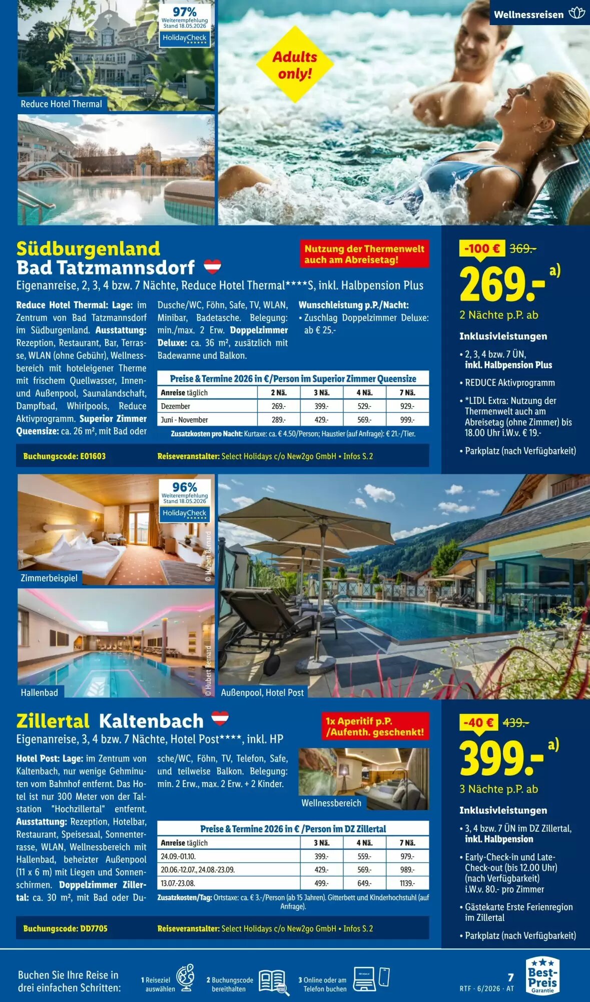 Lidl Reisen Flugblatt (ab 13.06.2026) - Angebote und Prospekt - Seite 7