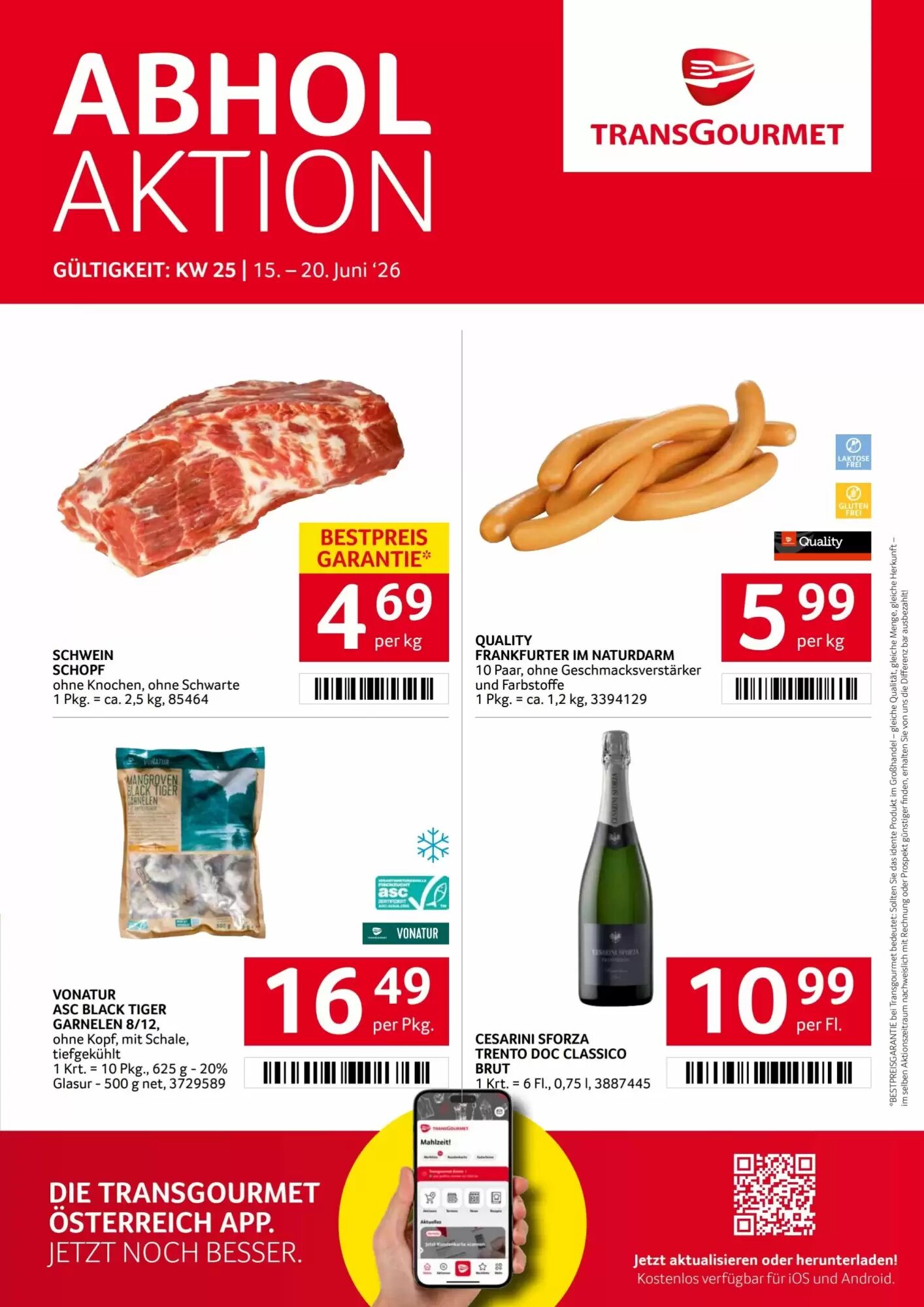 Transgourmet Flugblatt (ab 15.06.2026) - Angebote und Prospekt - Seite 1