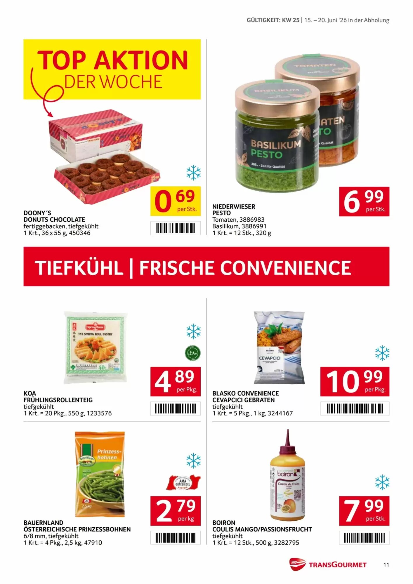 Transgourmet Flugblatt (ab 15.06.2026) - Angebote und Prospekt - Seite 11