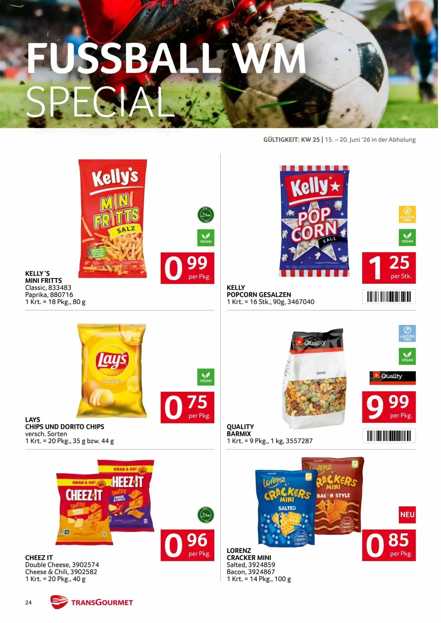 Transgourmet Flugblatt (ab 15.06.2026) - Angebote und Prospekt - Seite 24