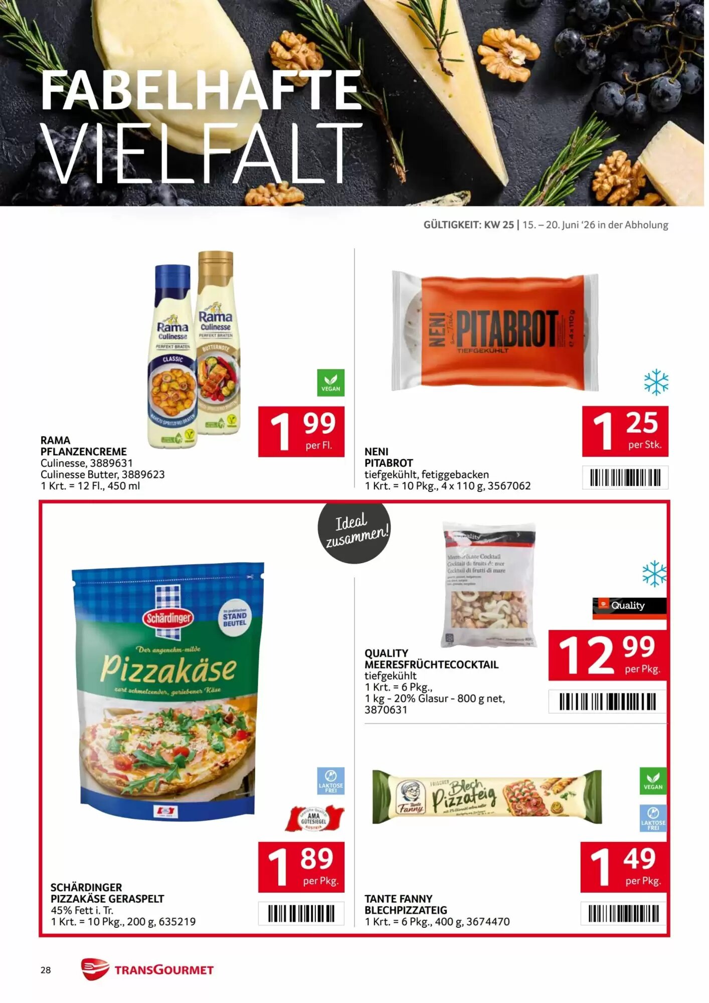 Transgourmet Flugblatt (ab 15.06.2026) - Angebote und Prospekt - Seite 28