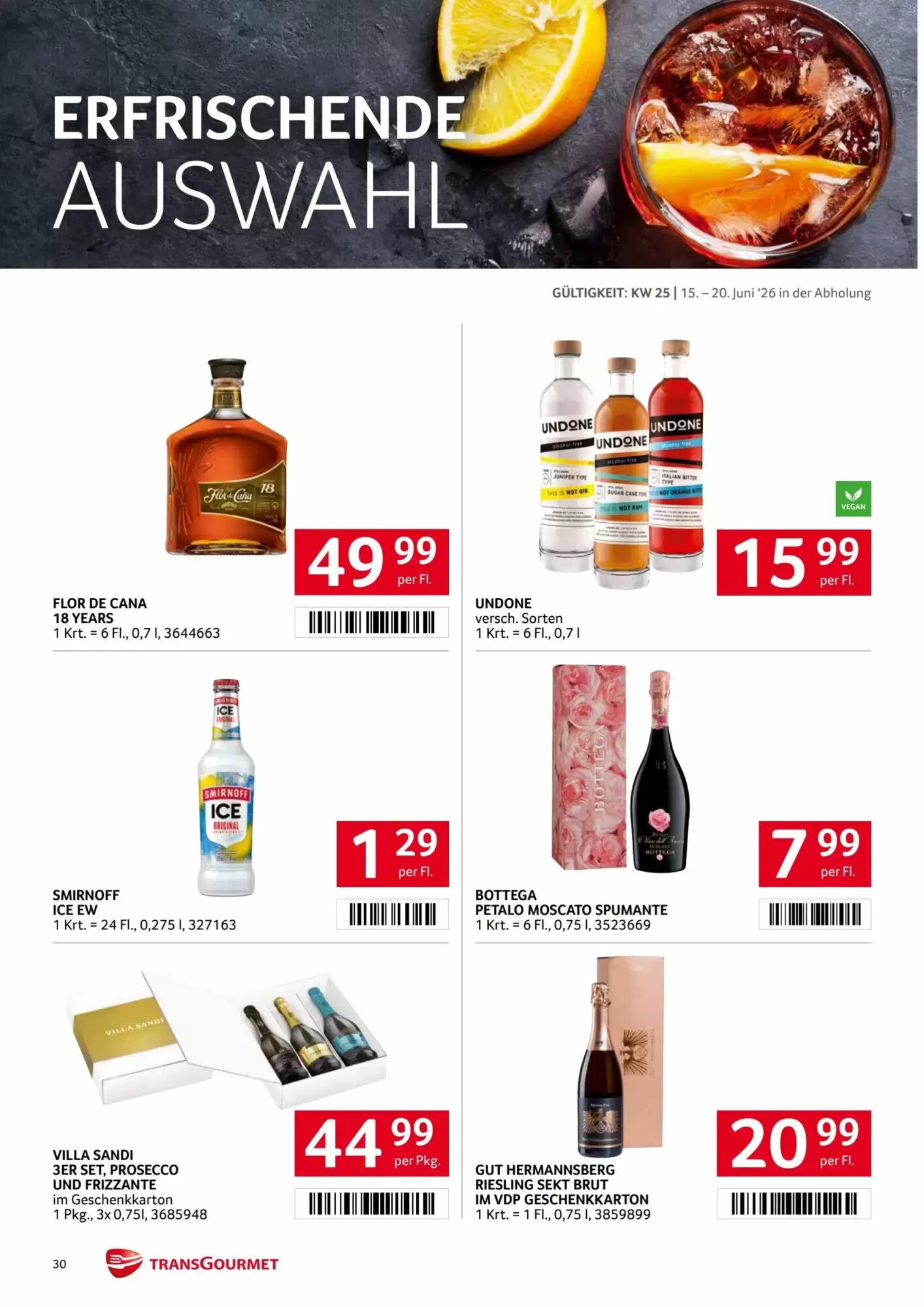 Transgourmet Flugblatt (ab 15.06.2026) - Angebote und Prospekt - Seite 30