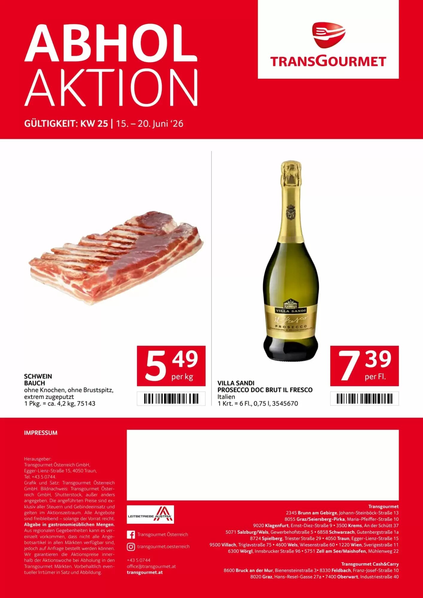 Transgourmet Flugblatt (ab 15.06.2026) - Angebote und Prospekt - Seite 32