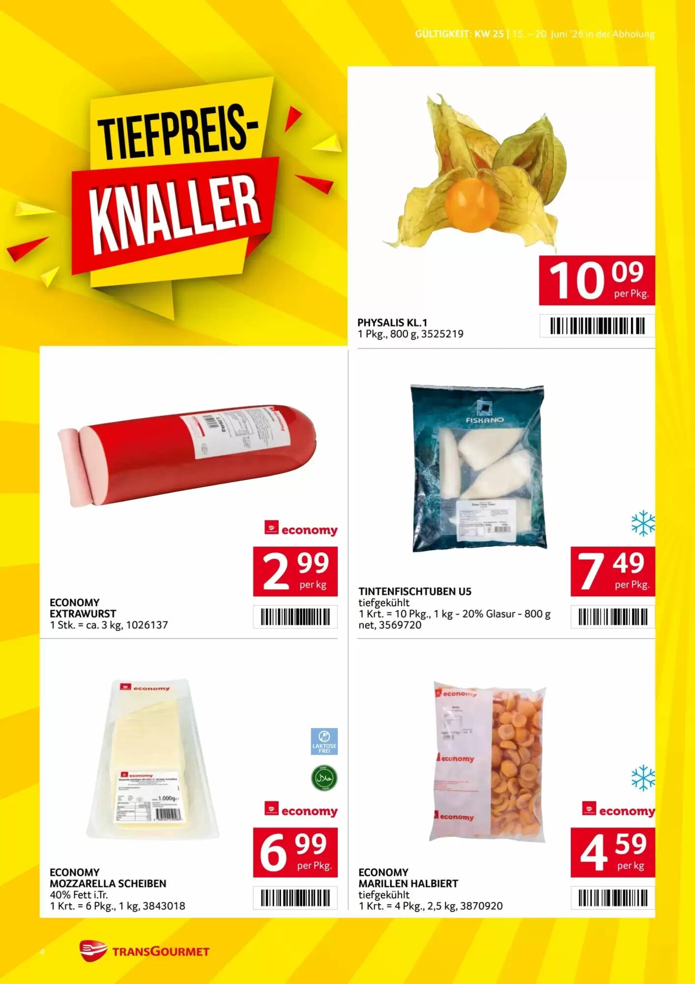 Transgourmet Flugblatt (ab 15.06.2026) - Angebote und Prospekt - Seite 4
