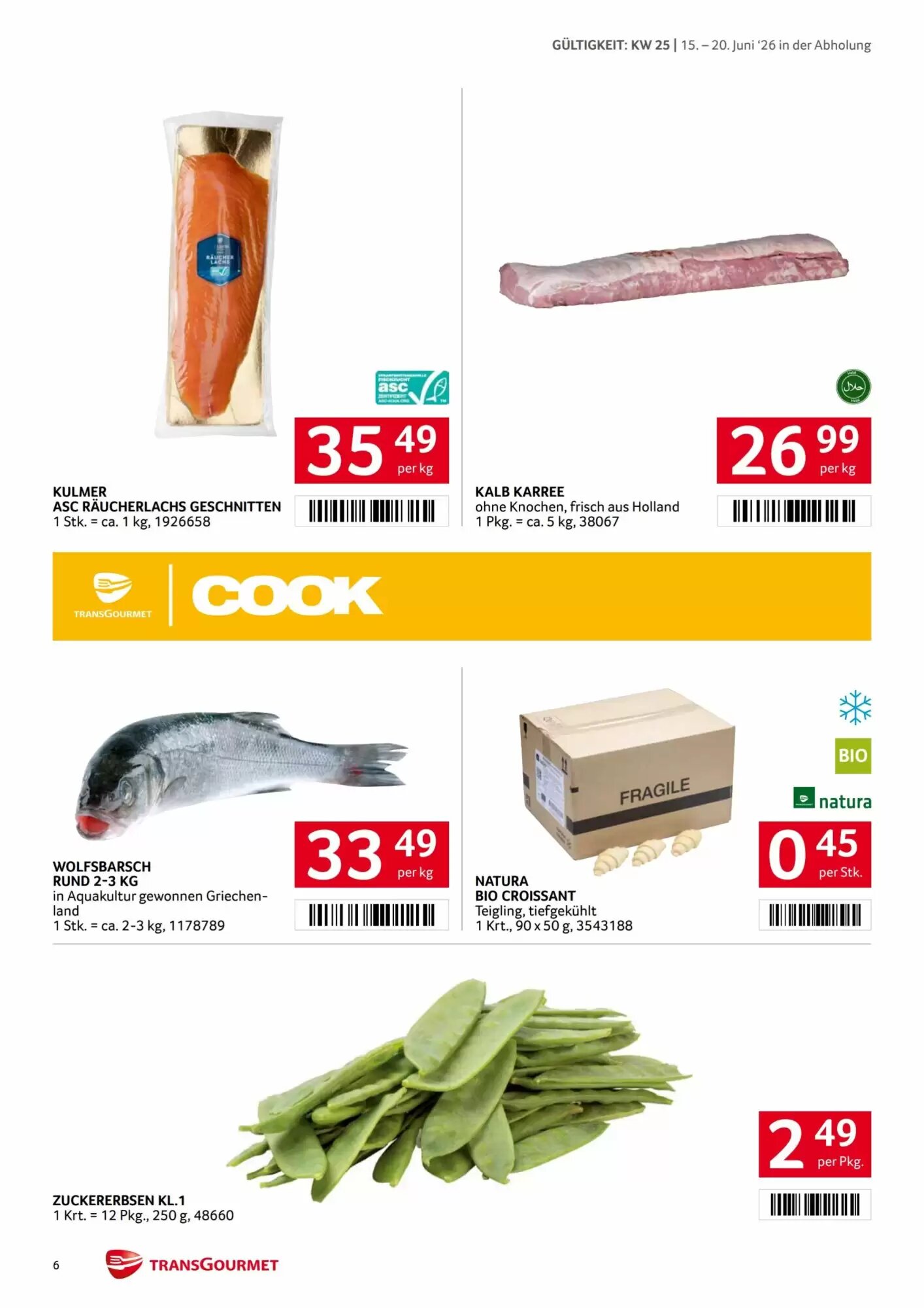 Transgourmet Flugblatt (ab 15.06.2026) - Angebote und Prospekt - Seite 6