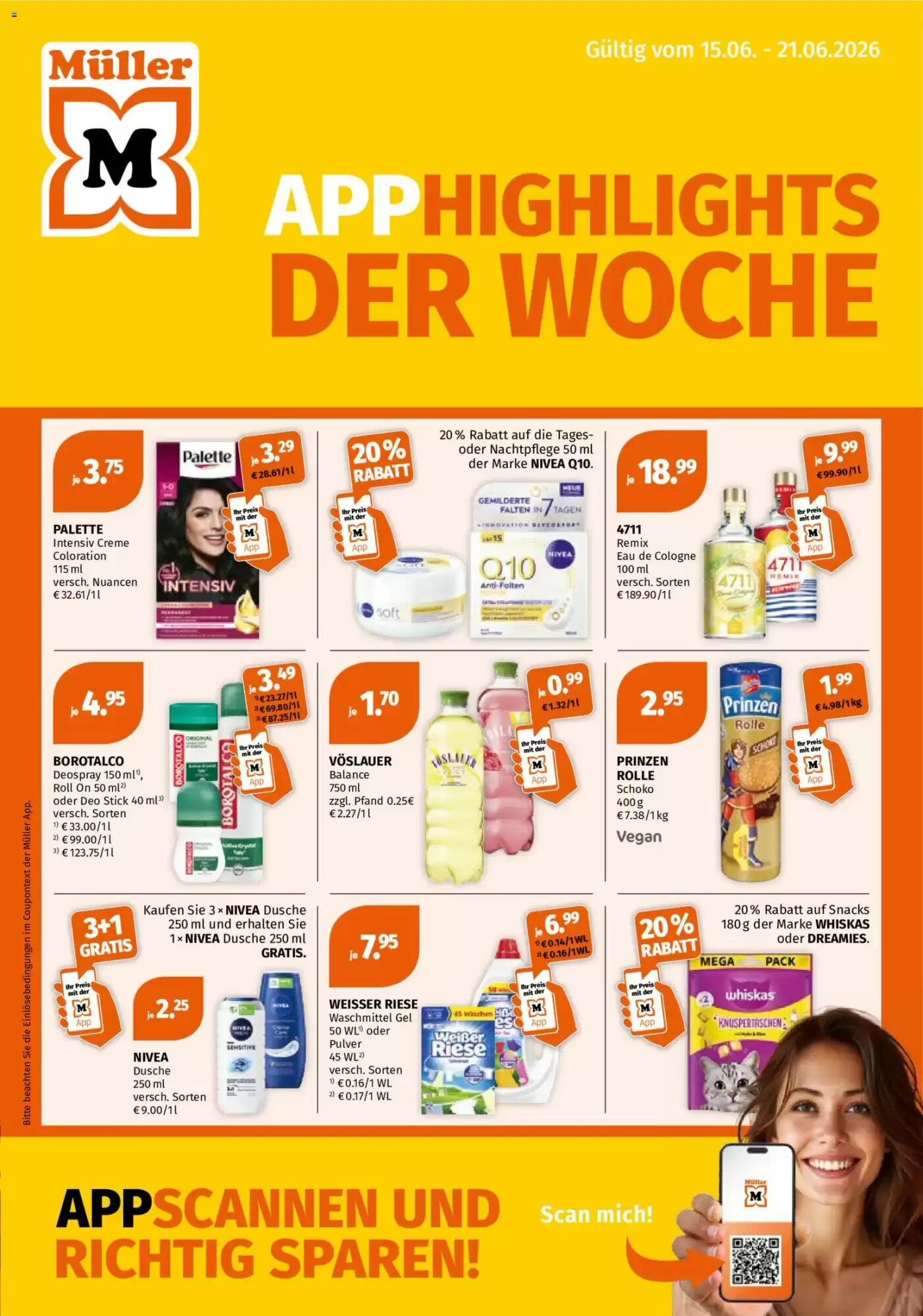 Müller Flugblatt (ab 15.06.2026) - Angebote und Prospekt - Seite 1