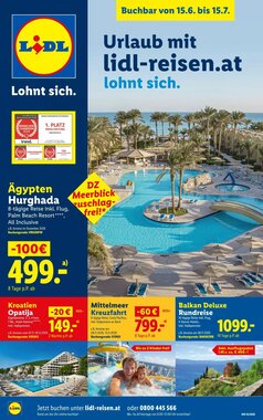Lidl Reisen Flugblatt (ab 15.06.2026) - Angebote und Prospekt