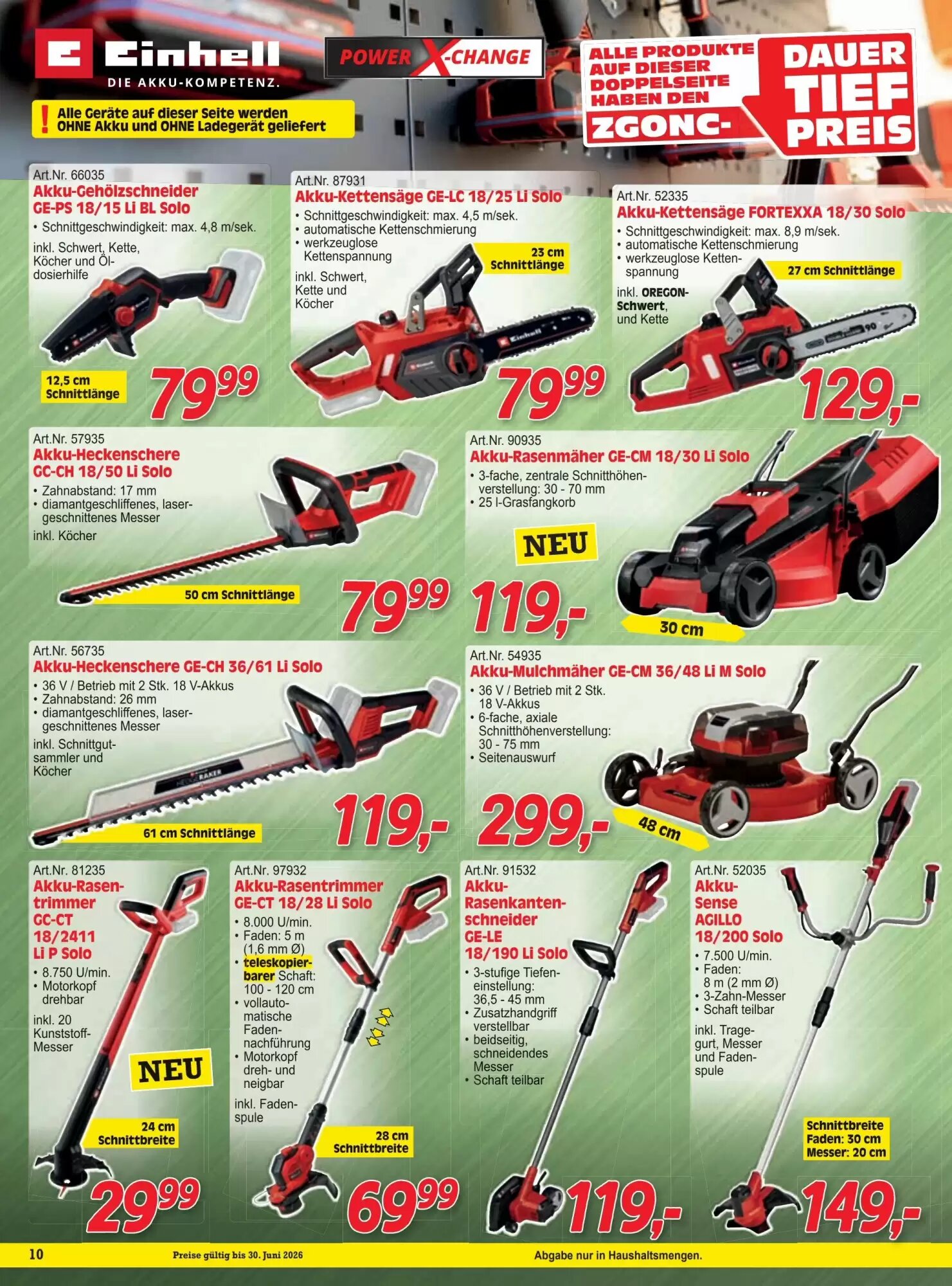 Zgonc Flugblatt (ab 16.06.2026) - Angebote und Prospekt - Seite 10