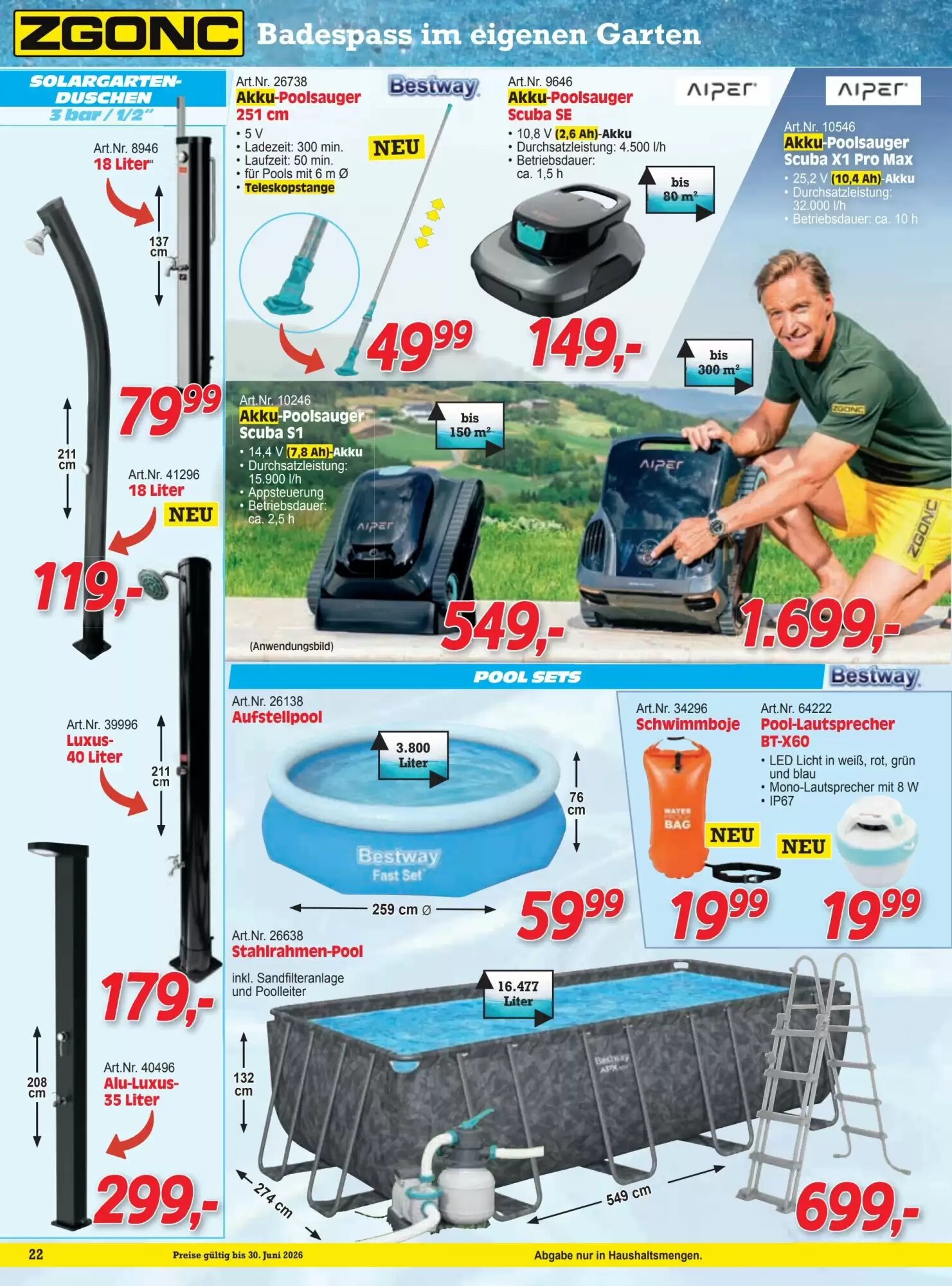Zgonc Flugblatt (ab 16.06.2026) - Angebote und Prospekt - Seite 22