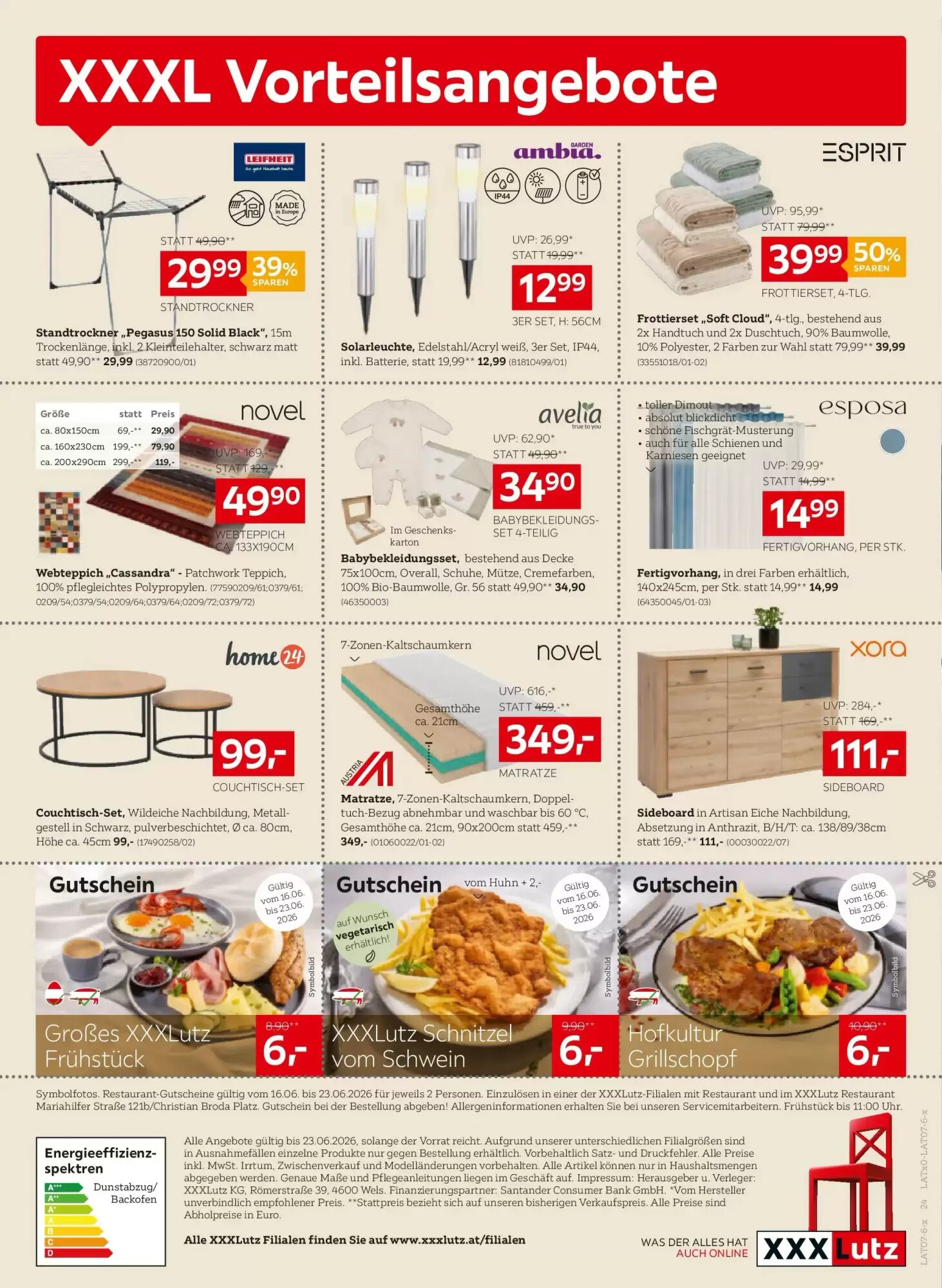 XXXLutz Flugblatt (ab 16.06.2026) - Angebote und Prospekt - Seite 24