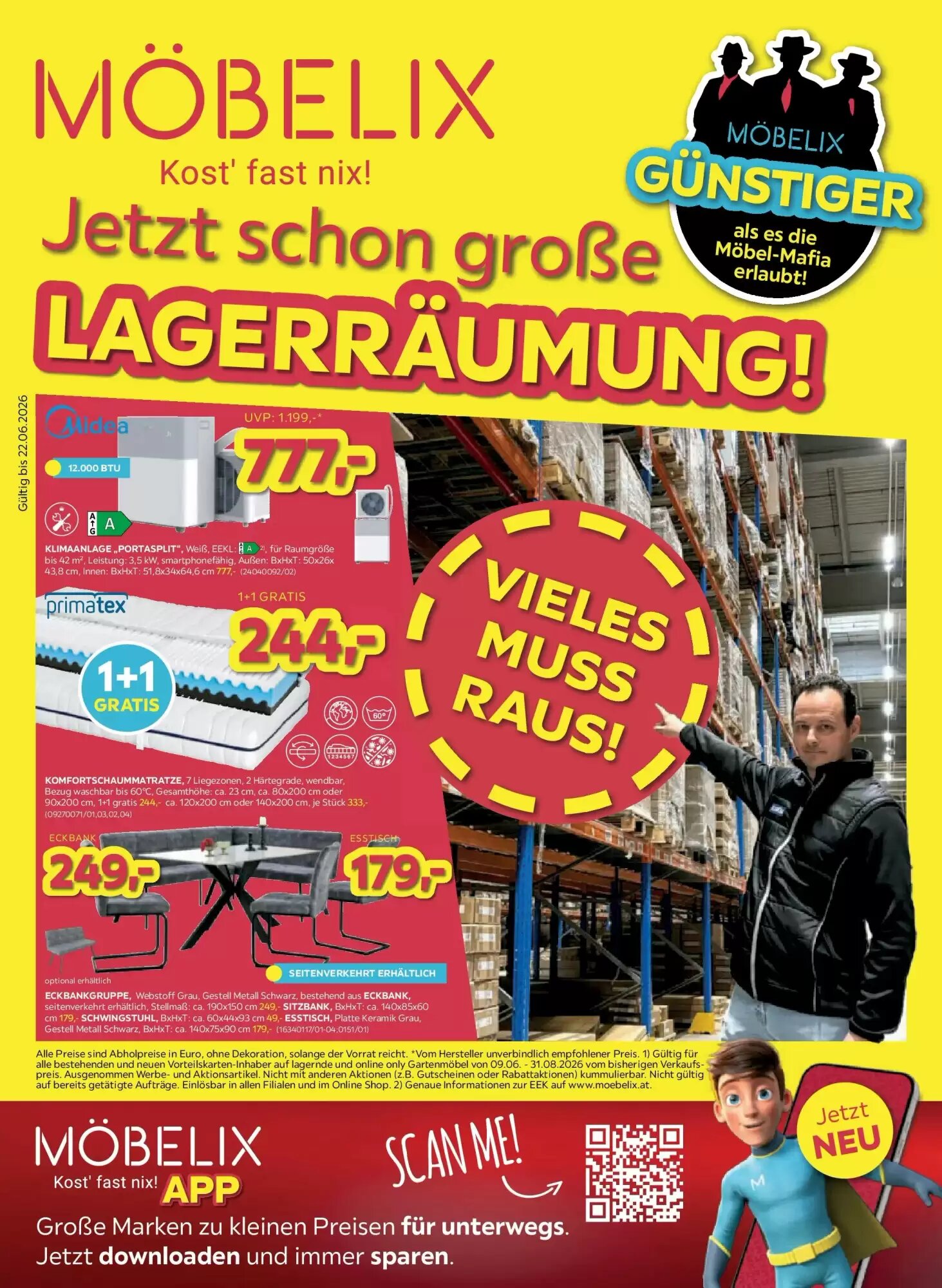 Möbelix Flugblatt (ab 16.06.2026) - Angebote und Prospekt - Seite 1