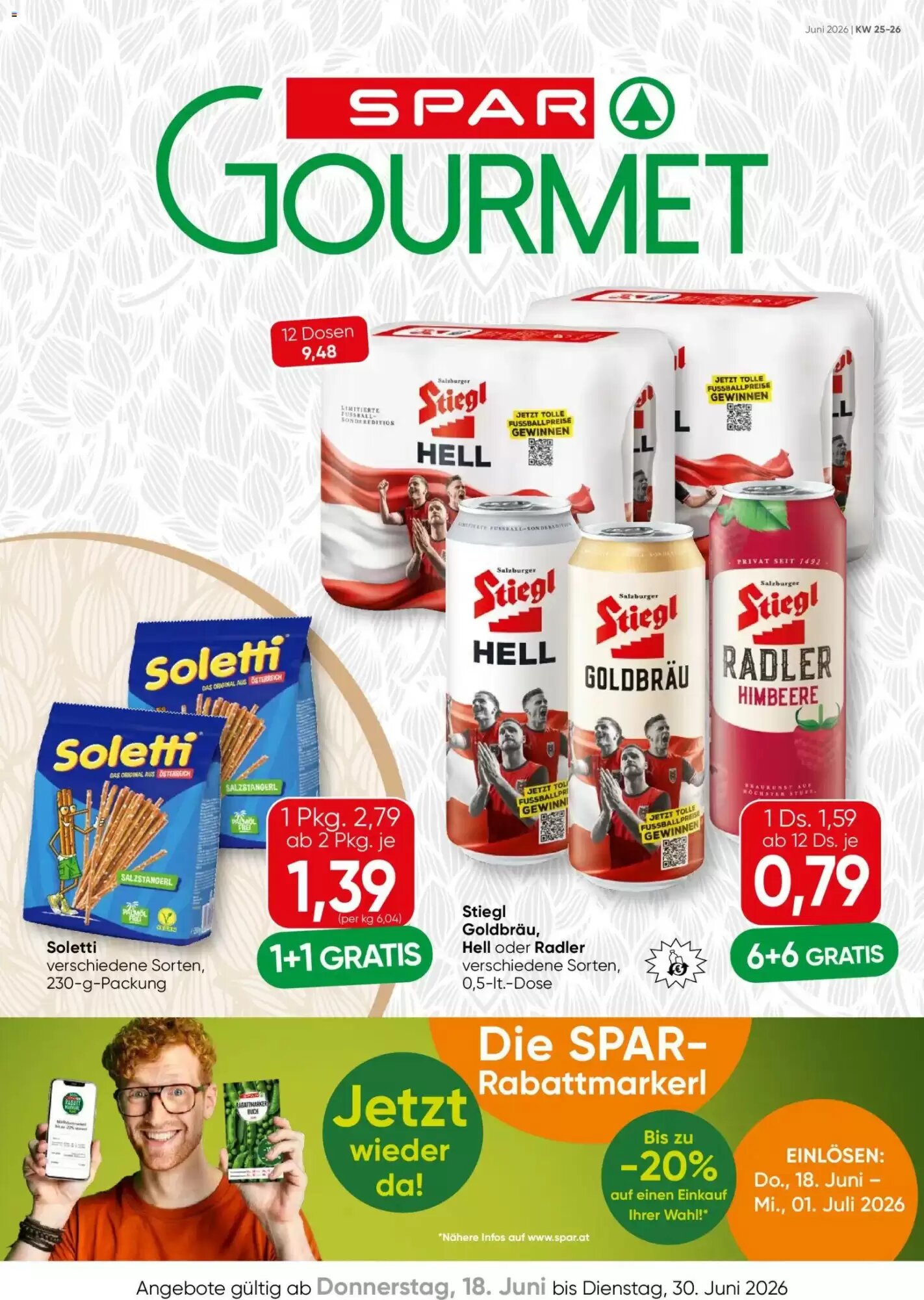 SPAR Gourmet Flugblatt (ab 18.06.2026) - Angebote und Prospekt - Seite 1