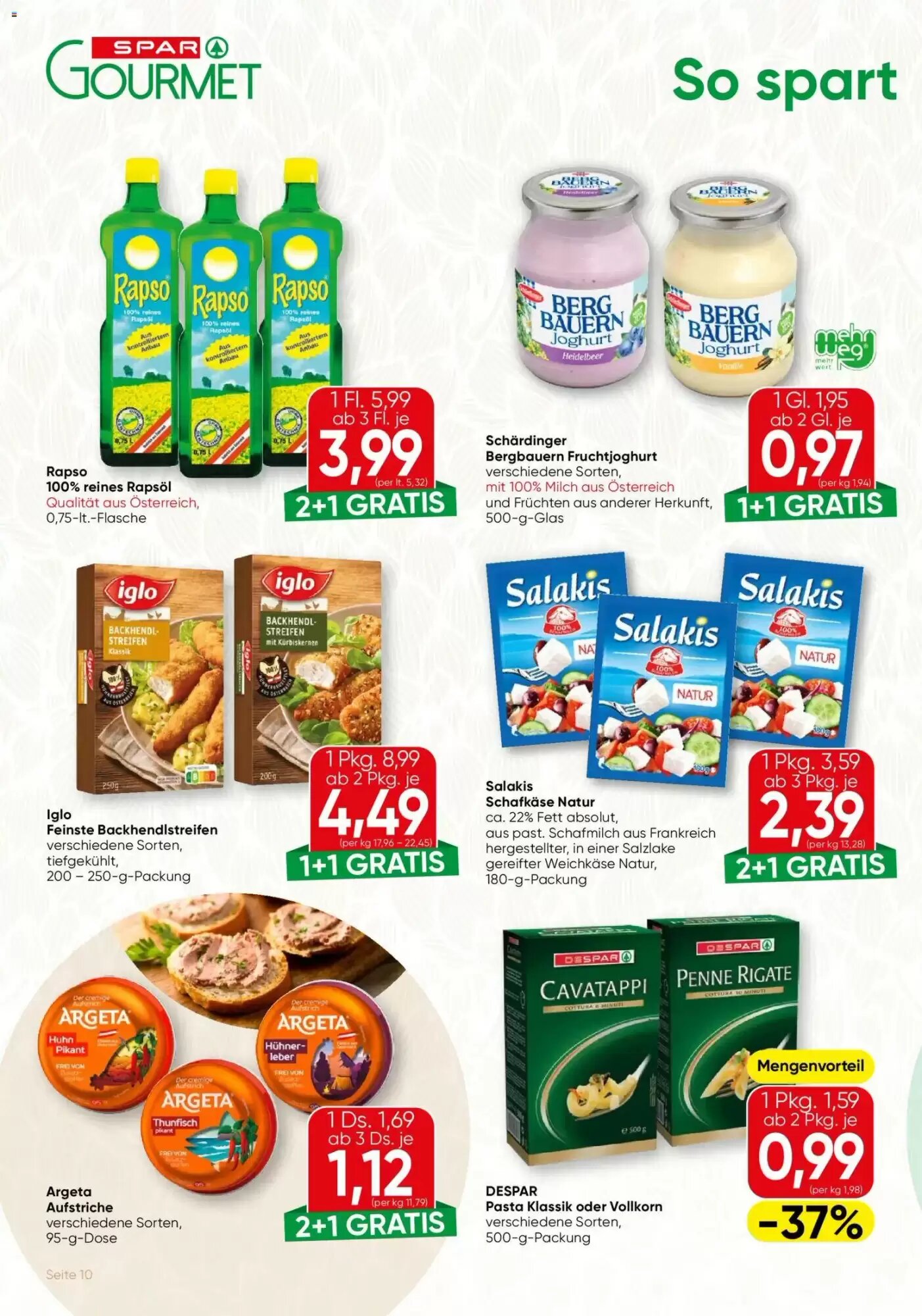 SPAR Gourmet Flugblatt (ab 18.06.2026) - Angebote und Prospekt - Seite 10