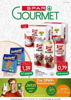 SPAR Gourmet Flugblatt (ab 18.06.2026) - Angebote und Prospekt