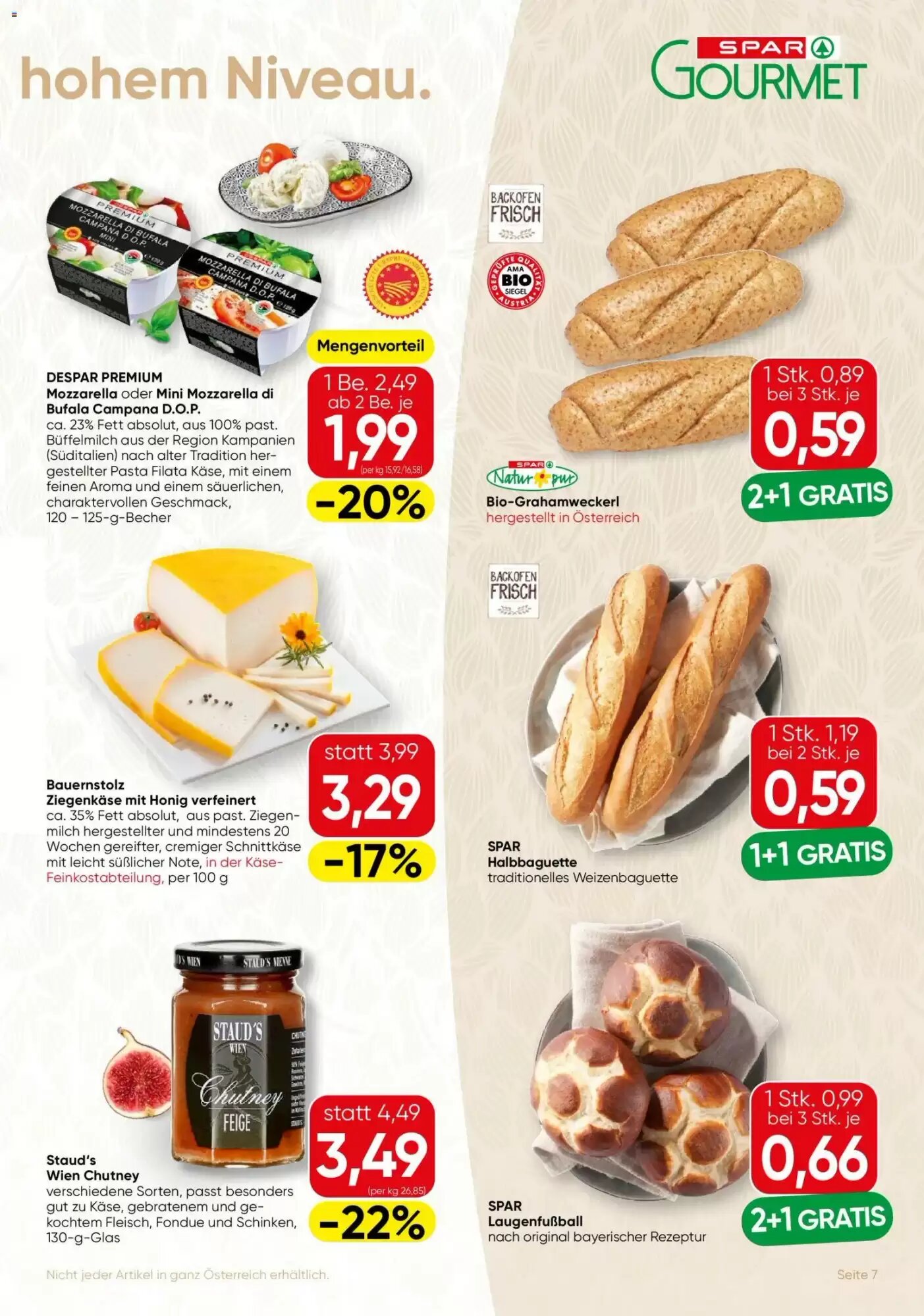 SPAR Gourmet Flugblatt (ab 18.06.2026) - Angebote und Prospekt - Seite 7