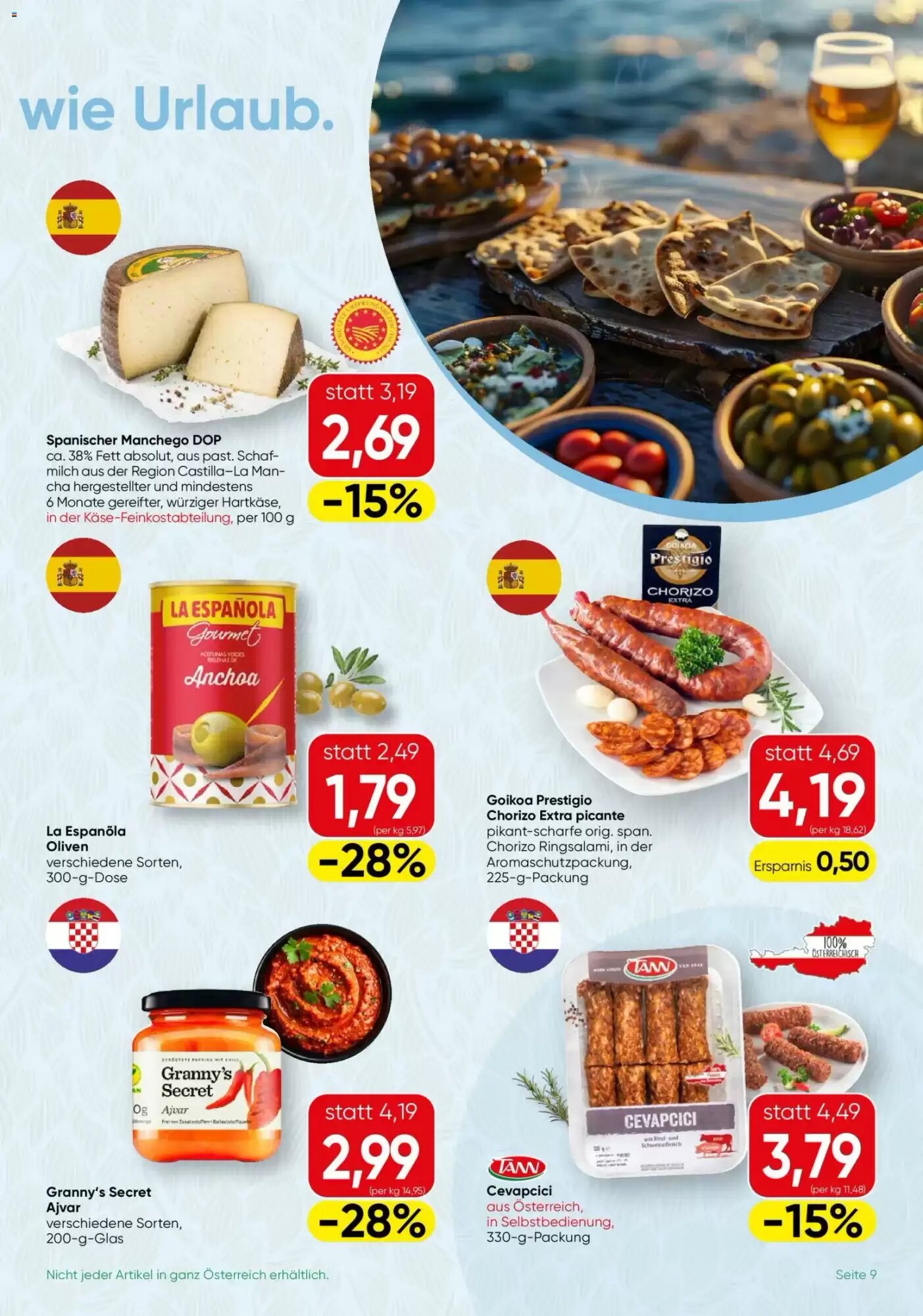 SPAR Gourmet Flugblatt (ab 18.06.2026) - Angebote und Prospekt - Seite 9