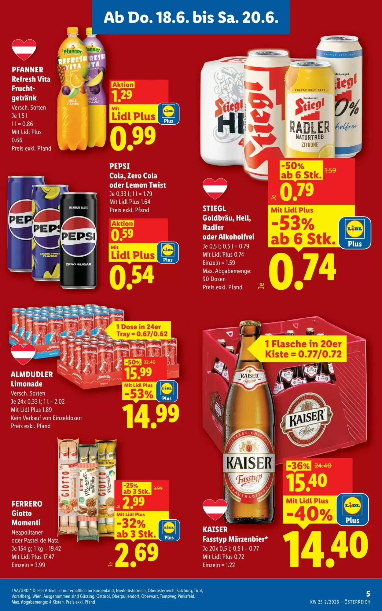Lidl Flugblatt (ab 18.06.2026) - Angebote und Prospekt - Seite 5