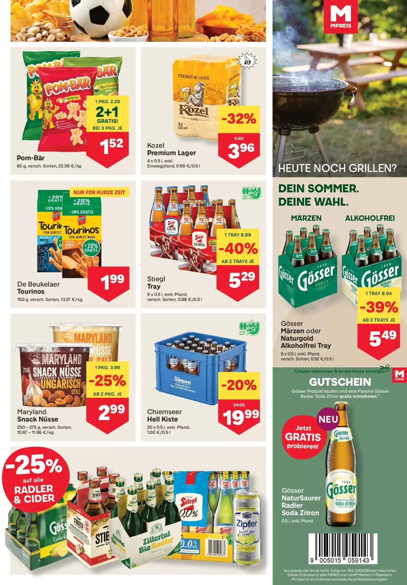 MPreis Flugblatt (ab 18.06.2026) - Angebote und Prospekt - Seite 9