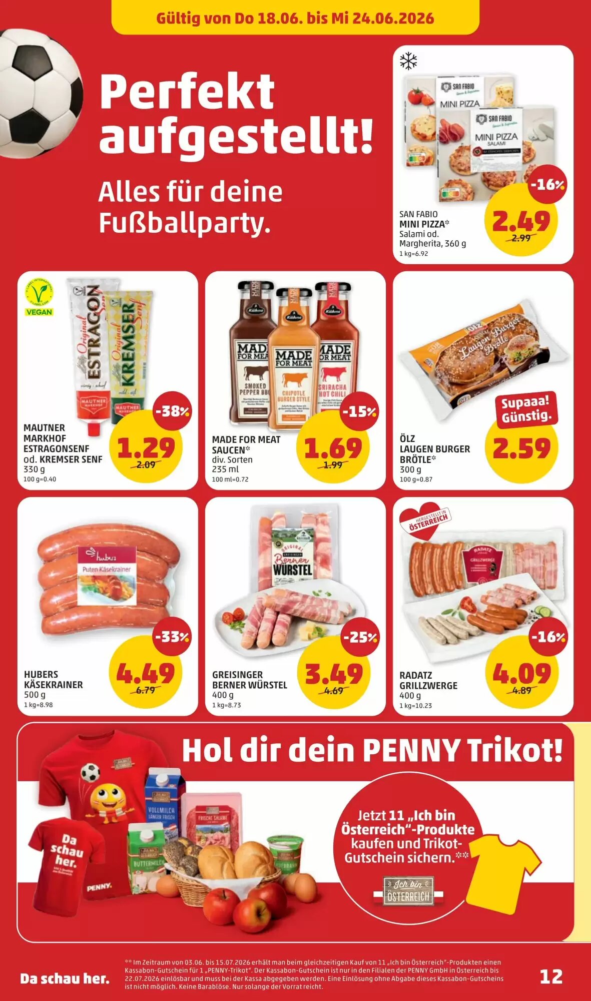 PENNY Flugblatt (ab 18.06.2026) - Angebote und Prospekt - Seite 12