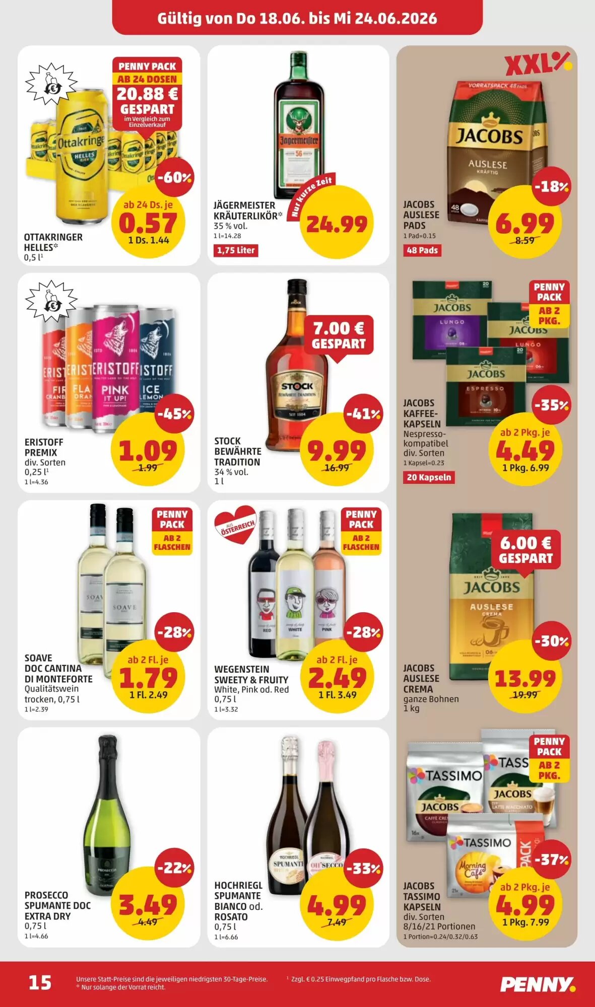 PENNY Flugblatt (ab 18.06.2026) - Angebote und Prospekt - Seite 15