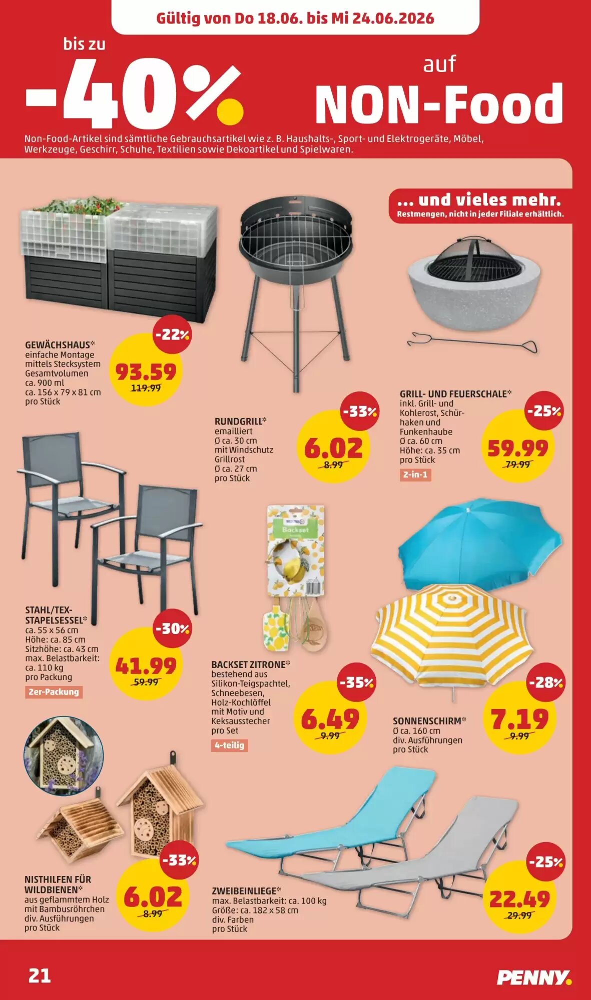 PENNY Flugblatt (ab 18.06.2026) - Angebote und Prospekt - Seite 21