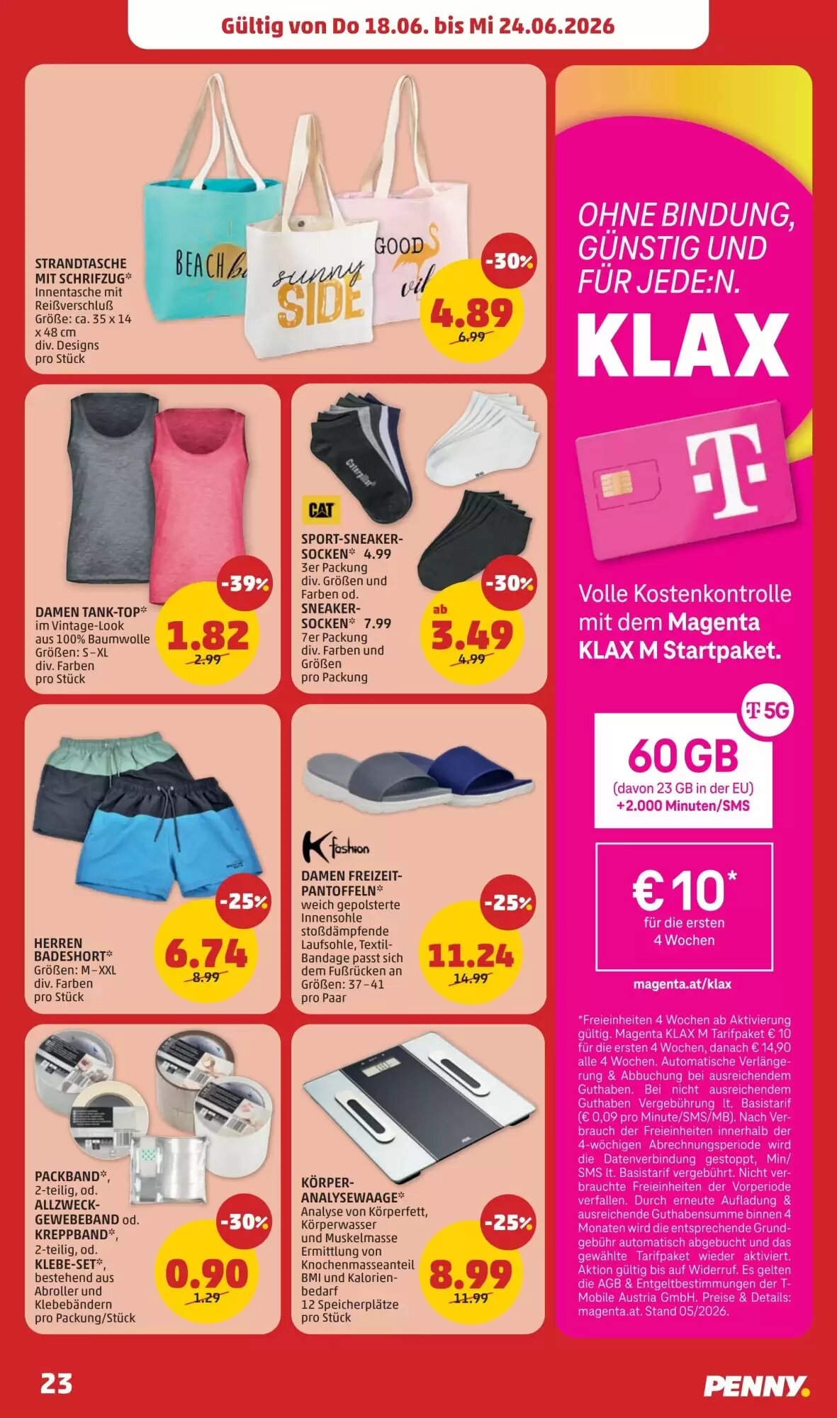 PENNY Flugblatt (ab 18.06.2026) - Angebote und Prospekt - Seite 23