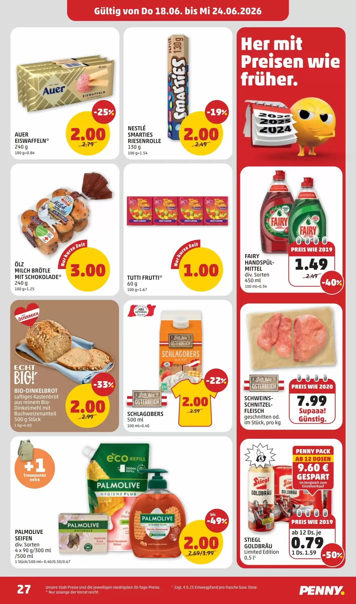 PENNY Flugblatt (ab 18.06.2026) - Angebote und Prospekt - Seite 27