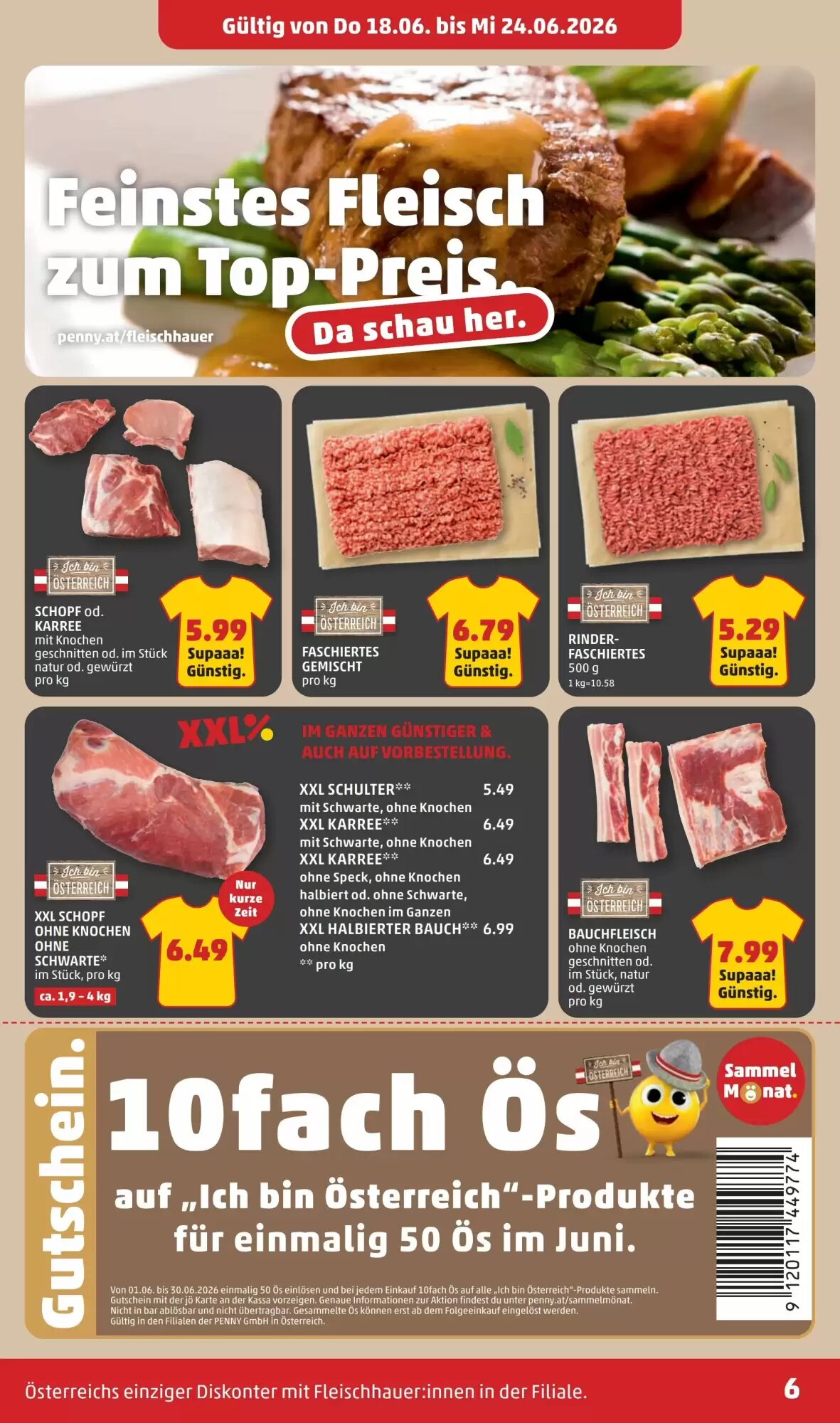 PENNY Flugblatt (ab 18.06.2026) - Angebote und Prospekt - Seite 6