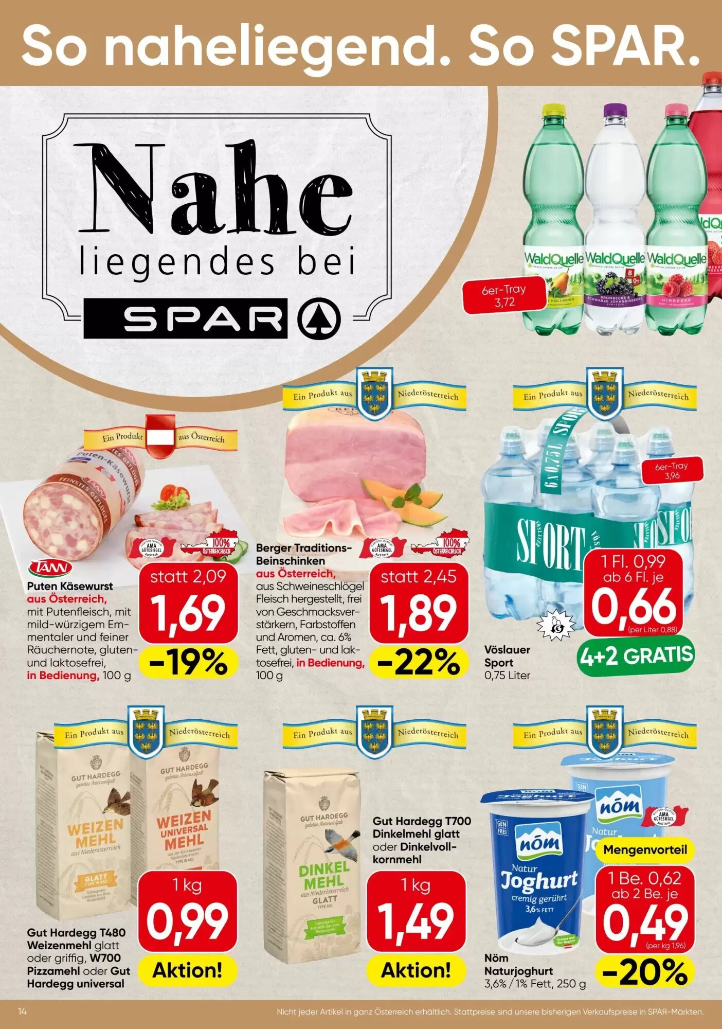 Spar Flugblatt (ab 18.06.2026) - Angebote und Prospekt - Seite 14