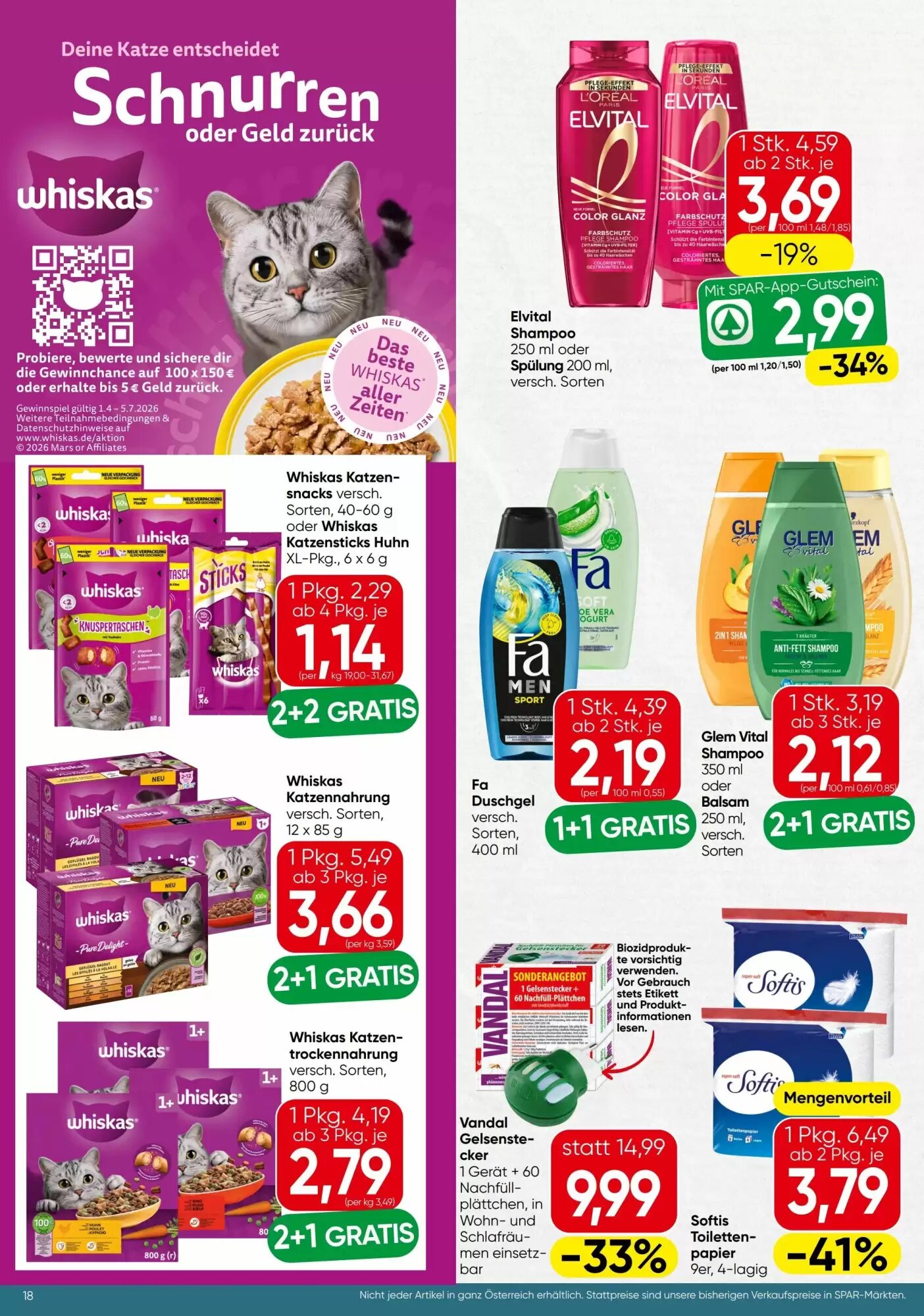 Spar Flugblatt (ab 18.06.2026) - Angebote und Prospekt - Seite 18