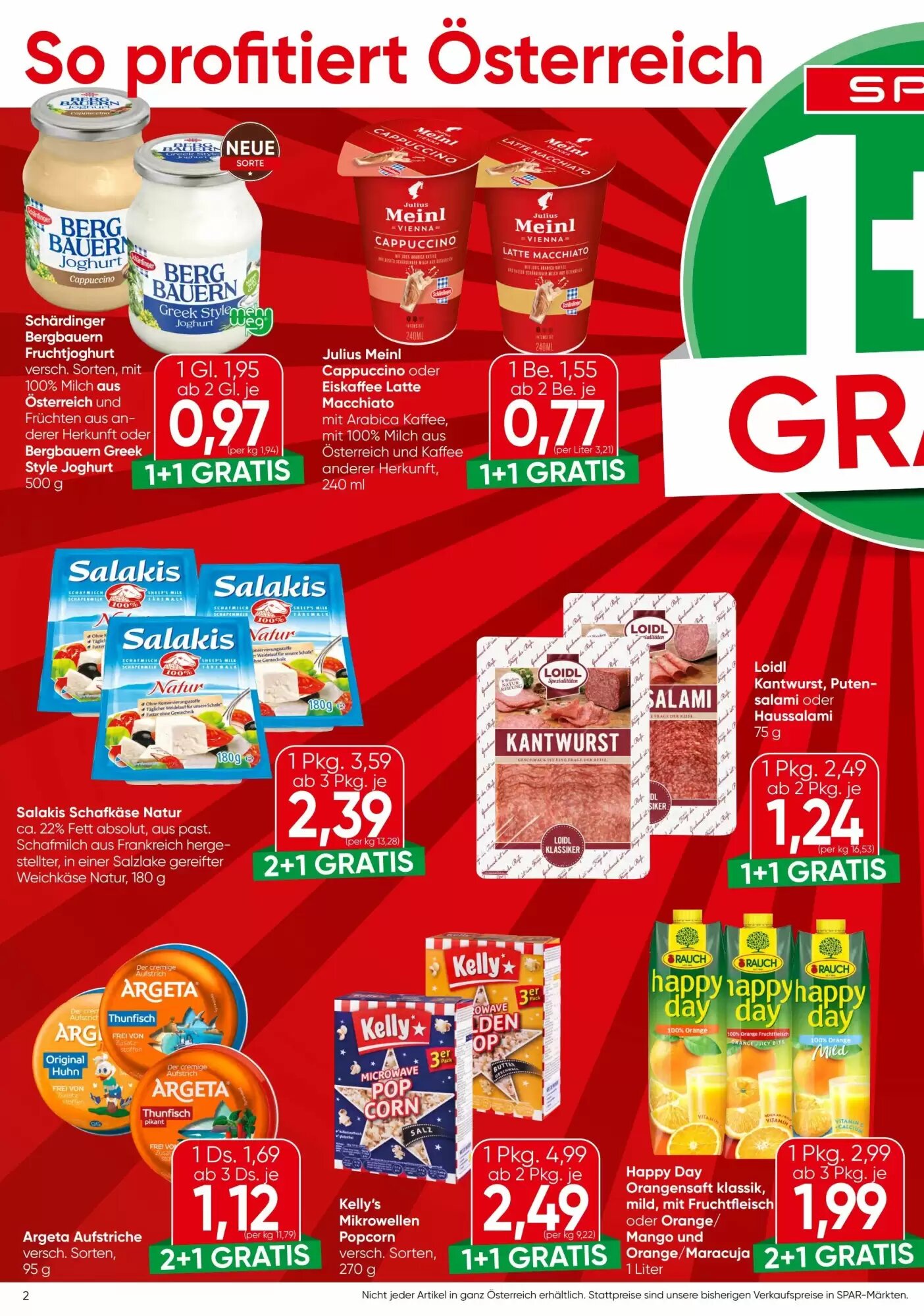 Spar Flugblatt (ab 18.06.2026) - Angebote und Prospekt - Seite 2