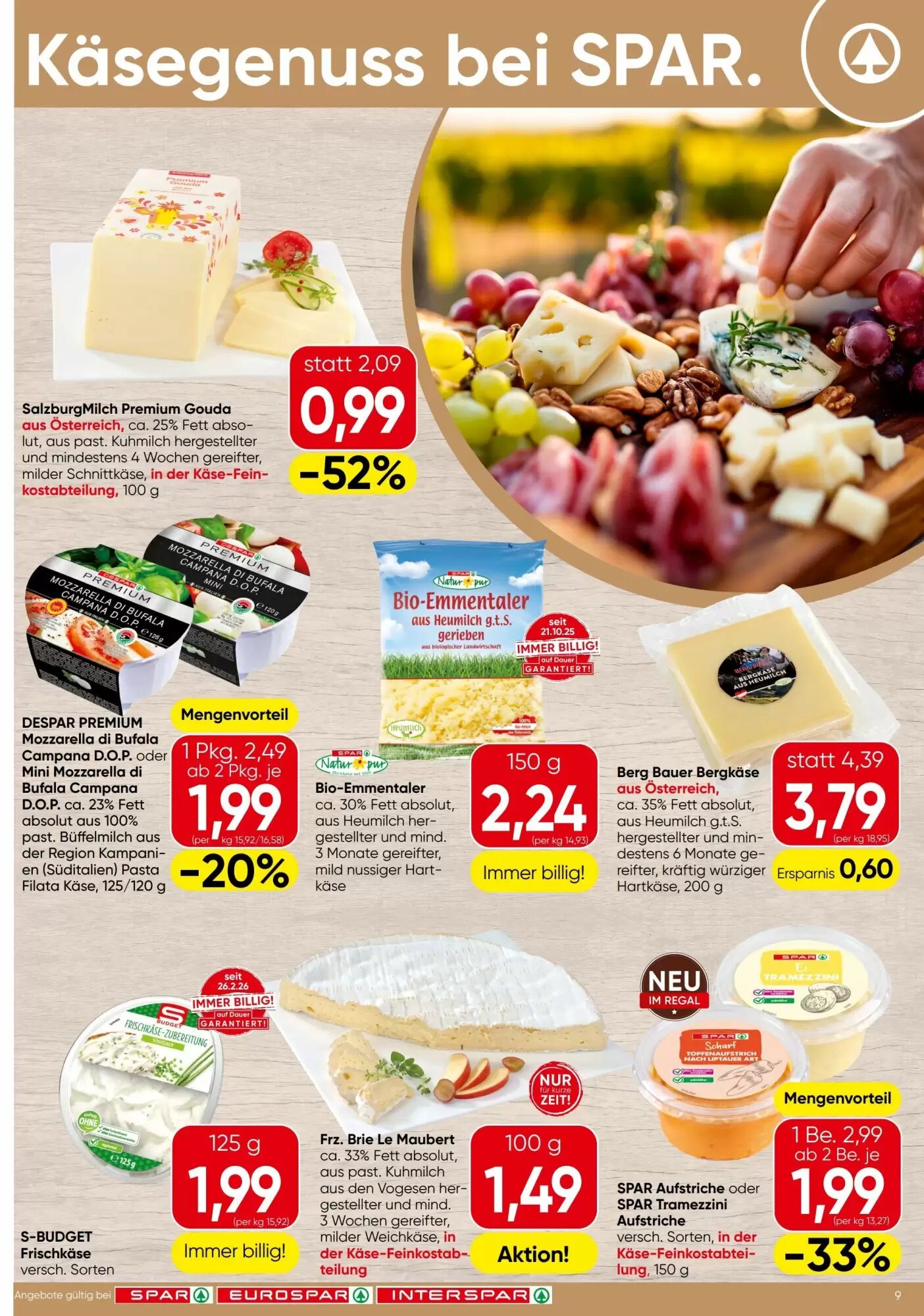 Spar Flugblatt (ab 18.06.2026) - Angebote und Prospekt - Seite 9