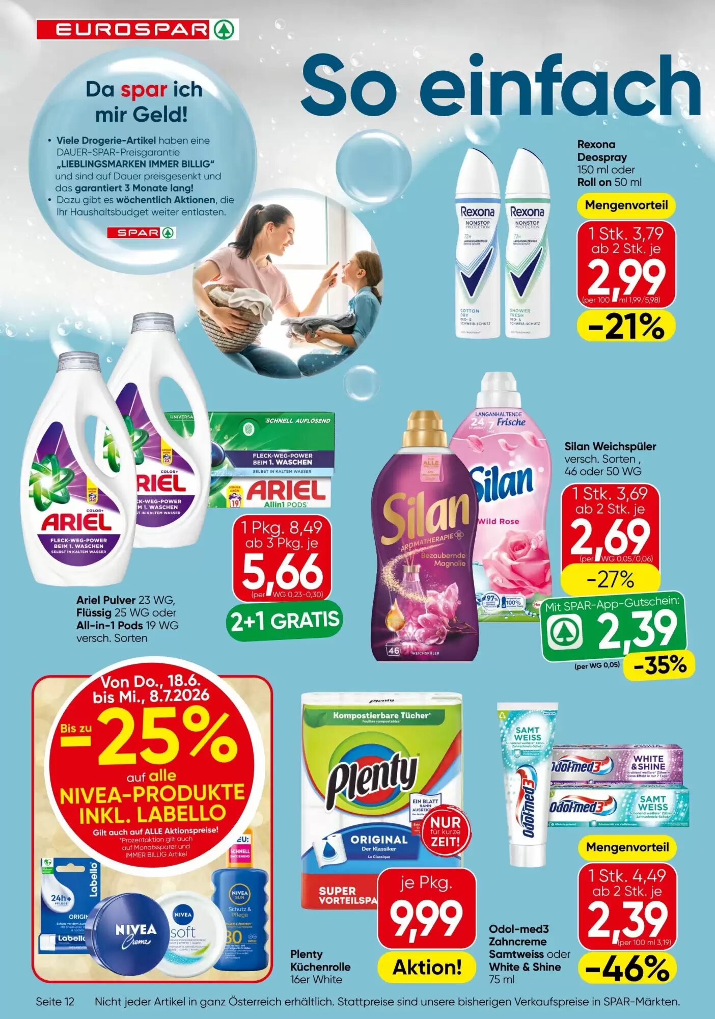Eurospar Flugblatt (ab 18.06.2026) - Angebote und Prospekt - Seite 12