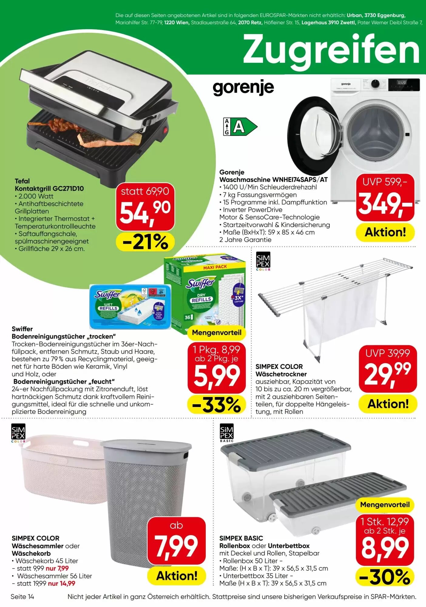 Eurospar Flugblatt (ab 18.06.2026) - Angebote und Prospekt - Seite 14