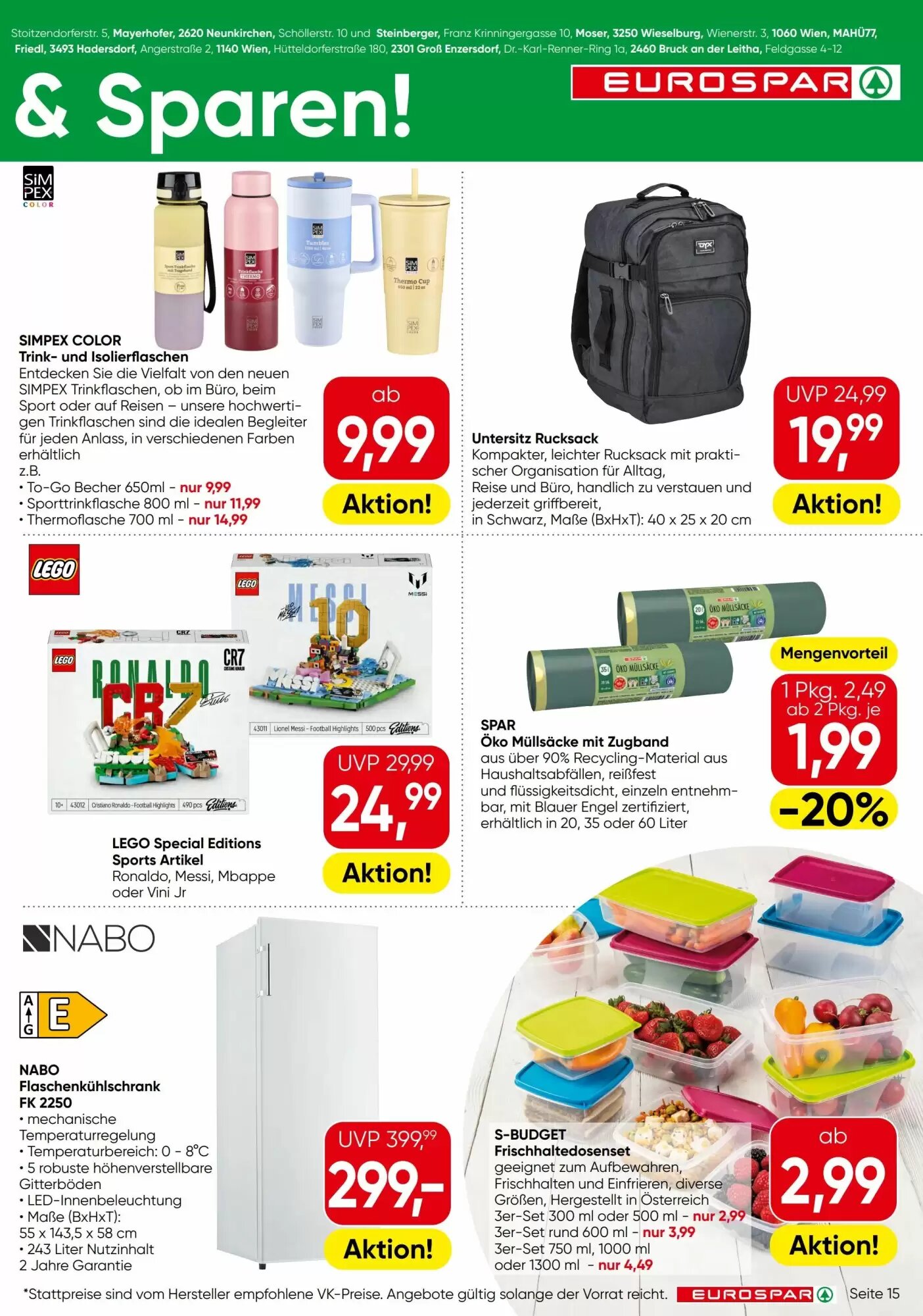 Eurospar Flugblatt (ab 18.06.2026) - Angebote und Prospekt - Seite 15
