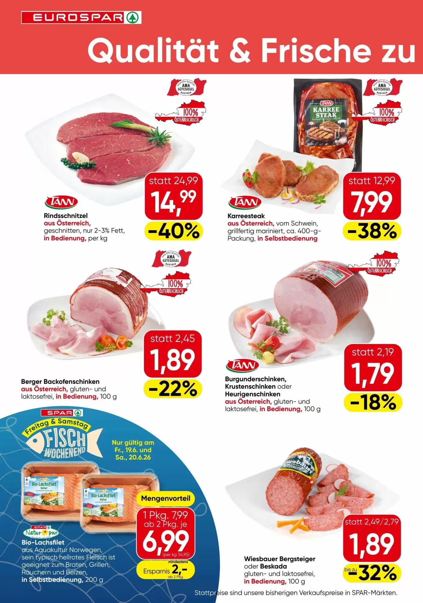 Eurospar Flugblatt (ab 18.06.2026) - Angebote und Prospekt - Seite 2